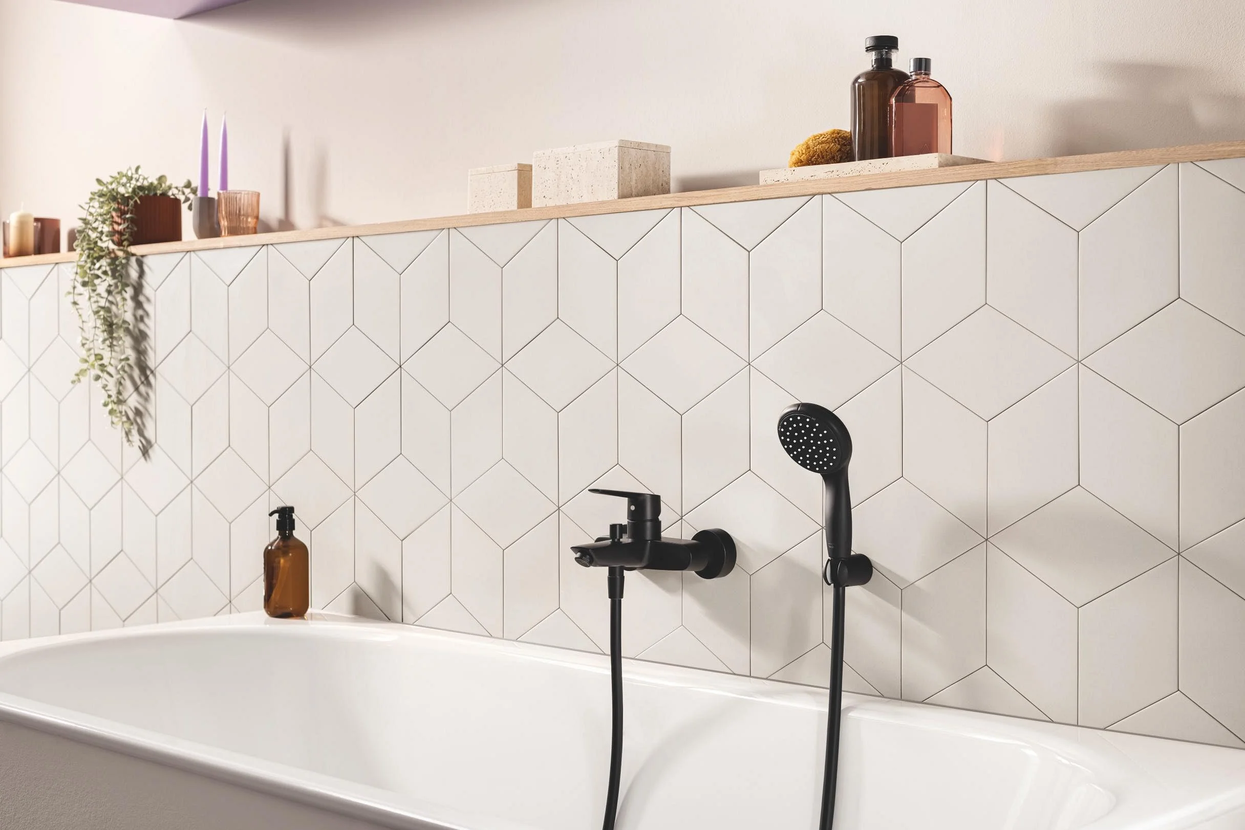 GROHE Start bateria wannowa jednoręczna matowa czerń 322782432