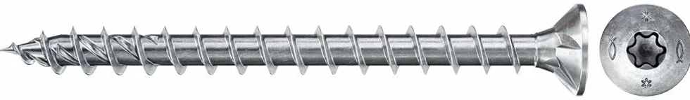 fischer Power-Fast II wkręt do płyt wiórowych 5,0x50 TX pełny gwint ocynkowany