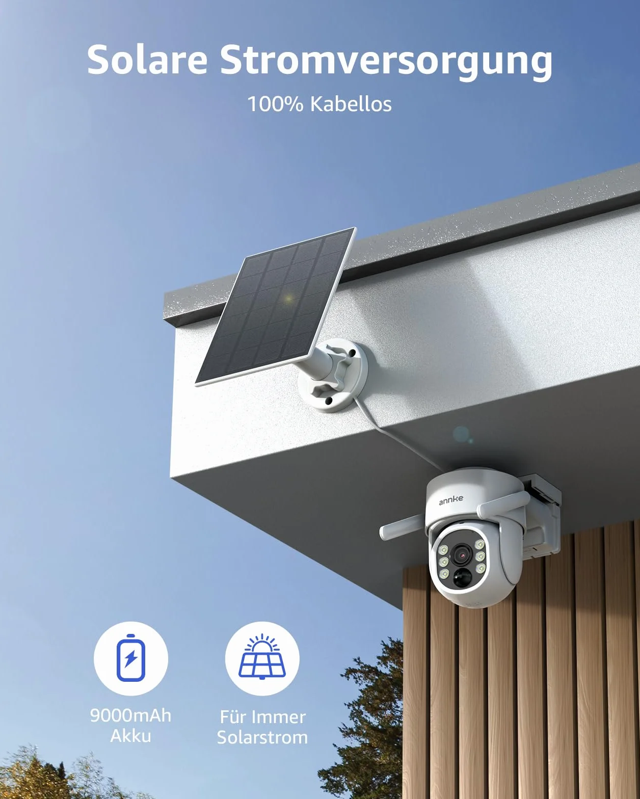 ANNKE Zestaw kamer do monitoringu zewnętrznego 12" 10CH Wireless NVR