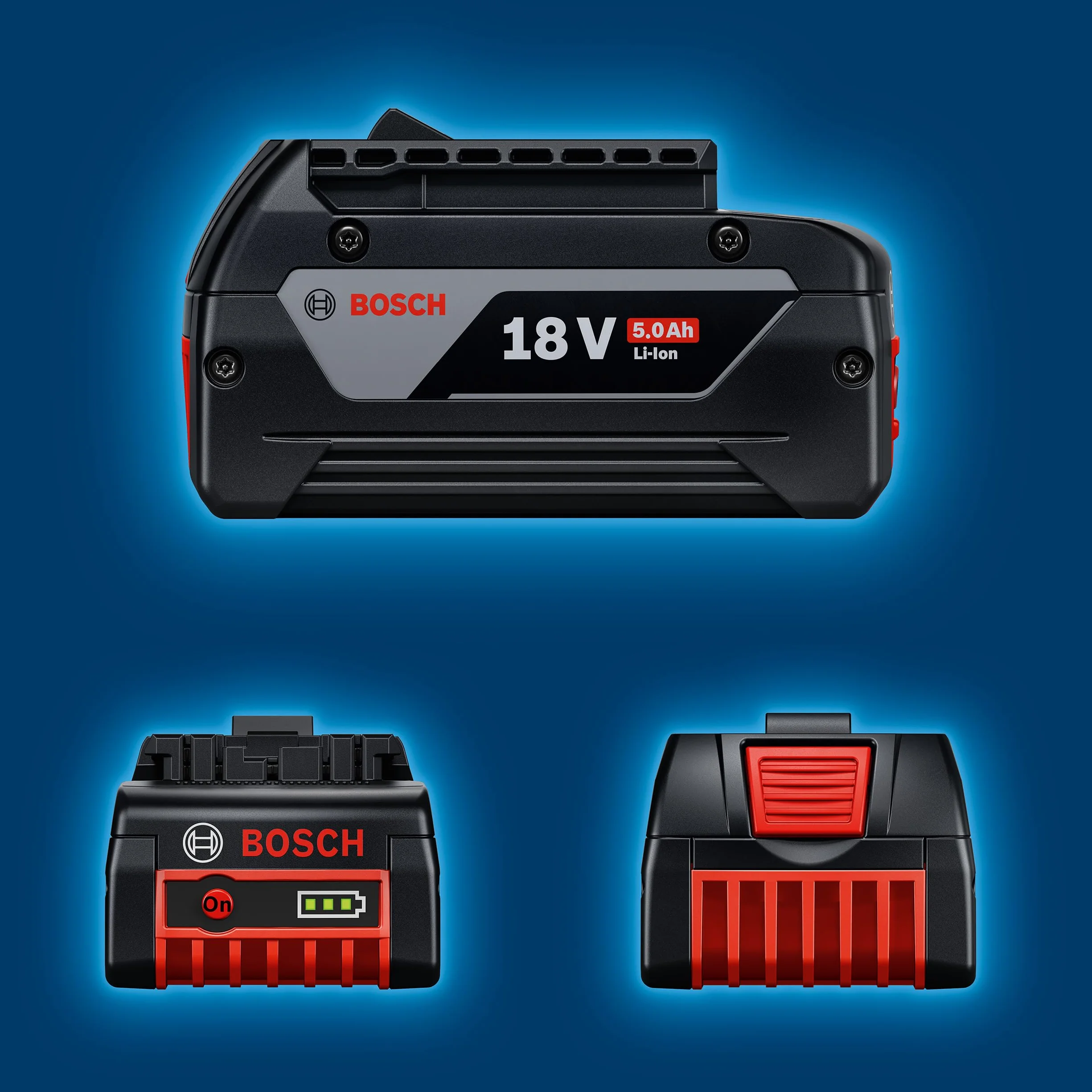 Bosch Professional zestaw akumulatorów 18V 5.0Ah GBA GAL 1880 CV