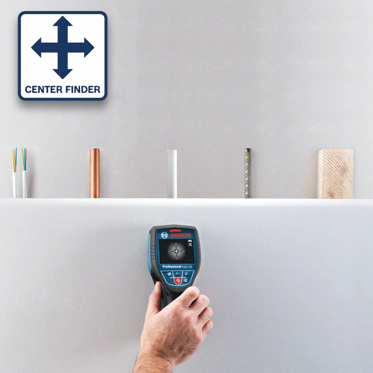 Bosch Professional D-tect 120 detektor 12V L-BOXX