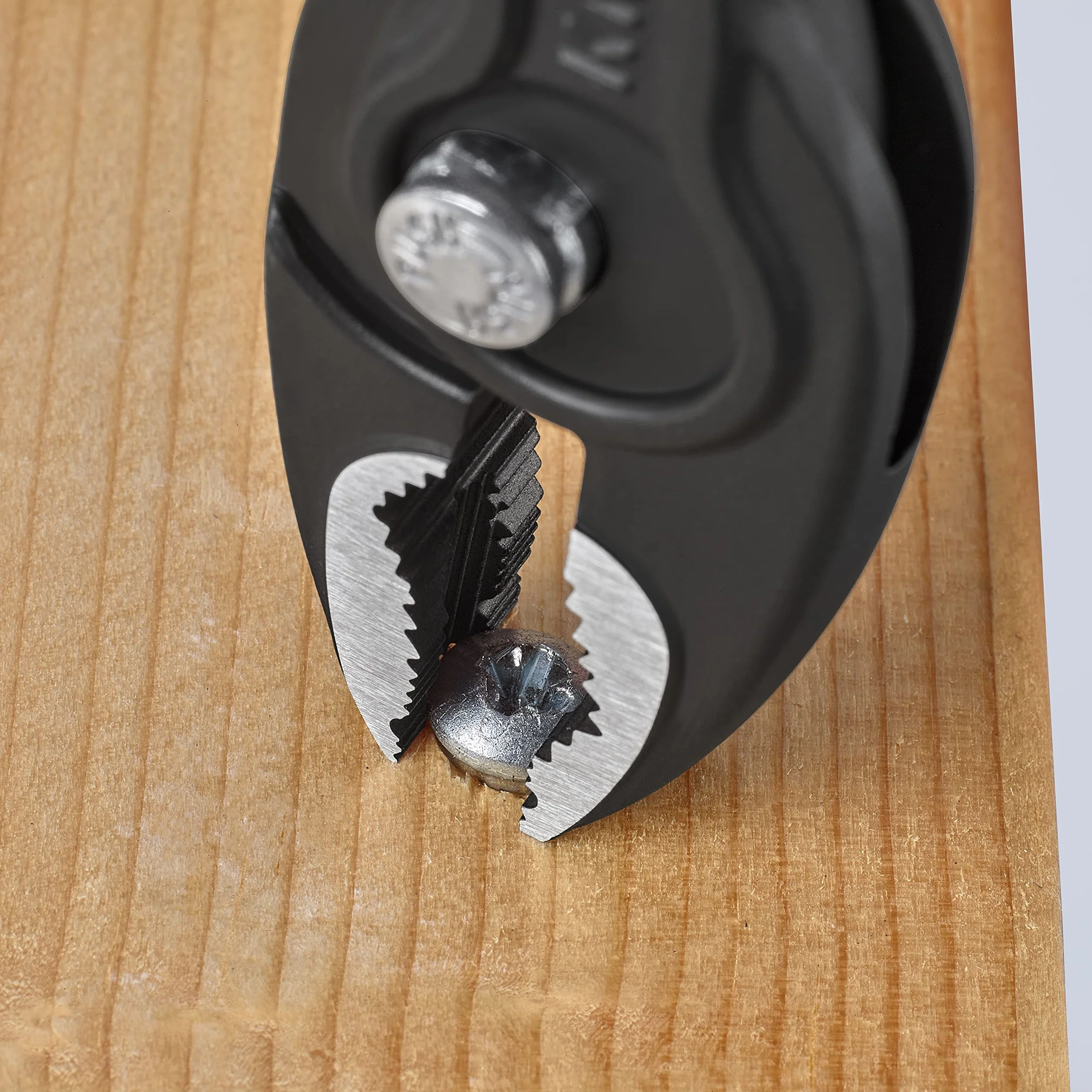 KNIPEX TwinGrip szczypce 200 mm 82 02 200 z funkcją chwytu od czoła i z boku fosforanowana szara Comfort