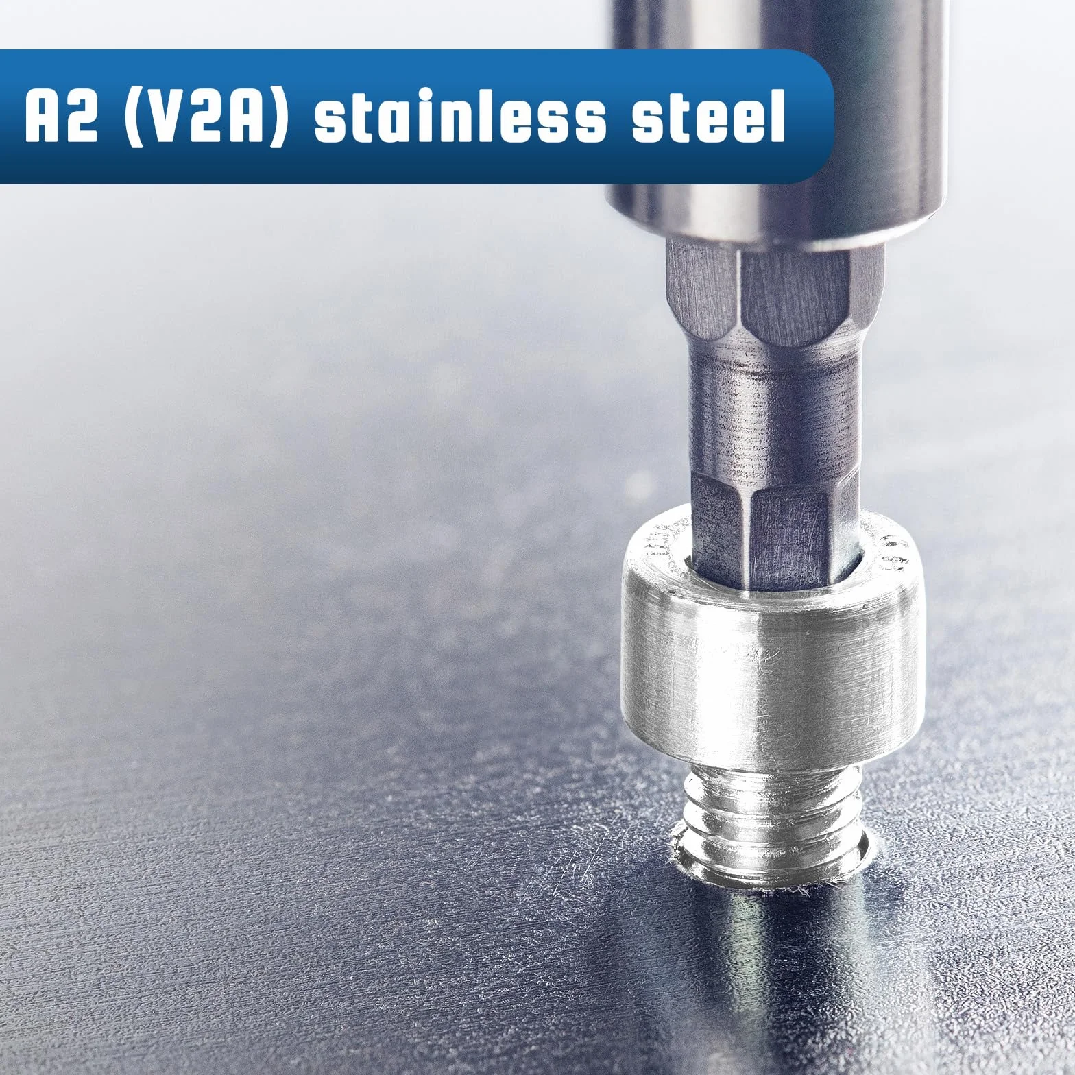 Śruby Cylindryczne M5x80mm Sześciokątne Stal Nierdzewna A2 V2A Gwint Pełny