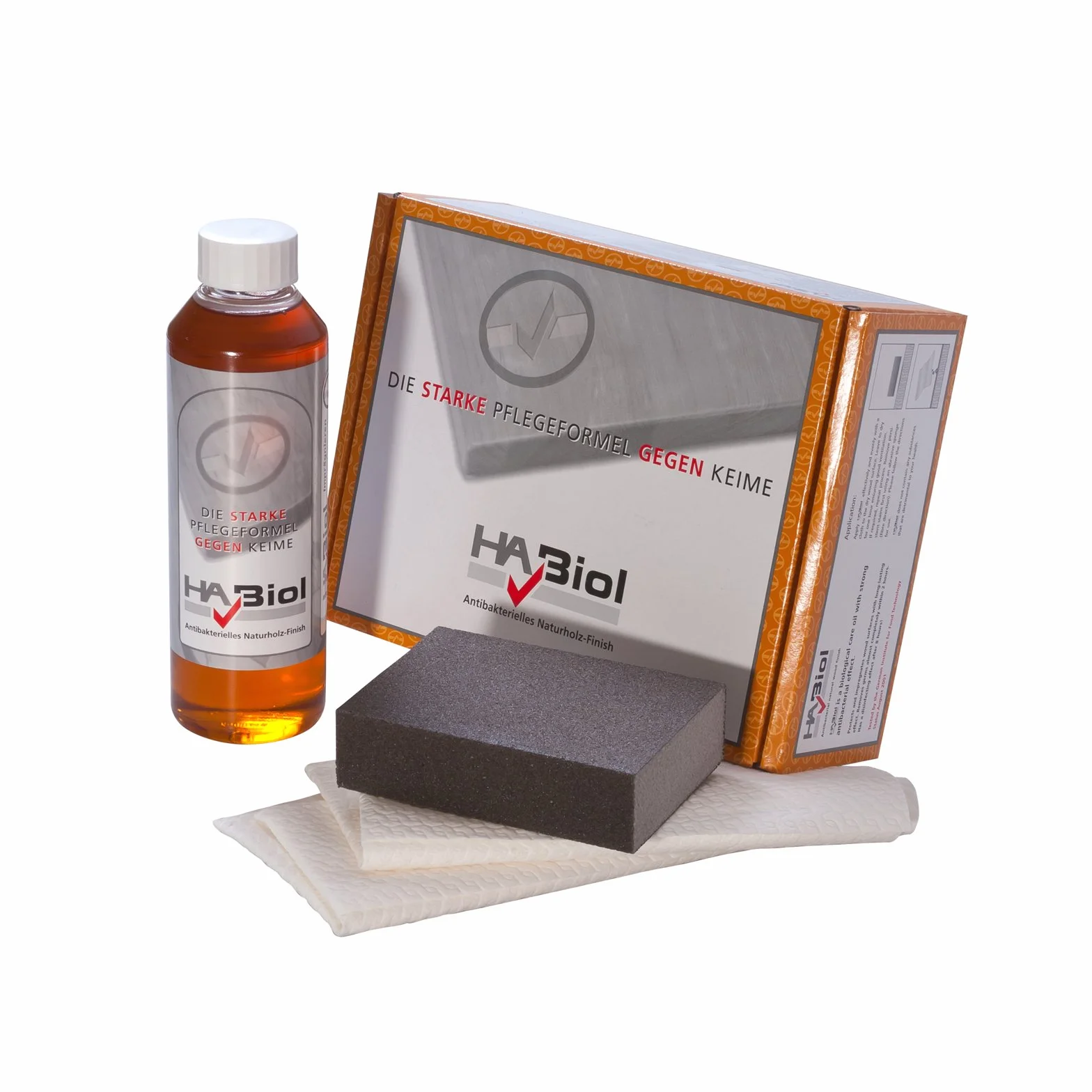 HABiol naturalny wegański olej do drewna do wnętrz 250 ml