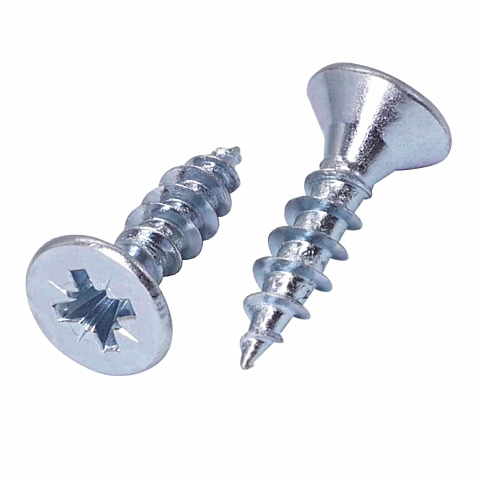 Wkręty do drewna ocynkowane 5,0 x 25 mm łeb stożkowy Pozidriv 60 szt.