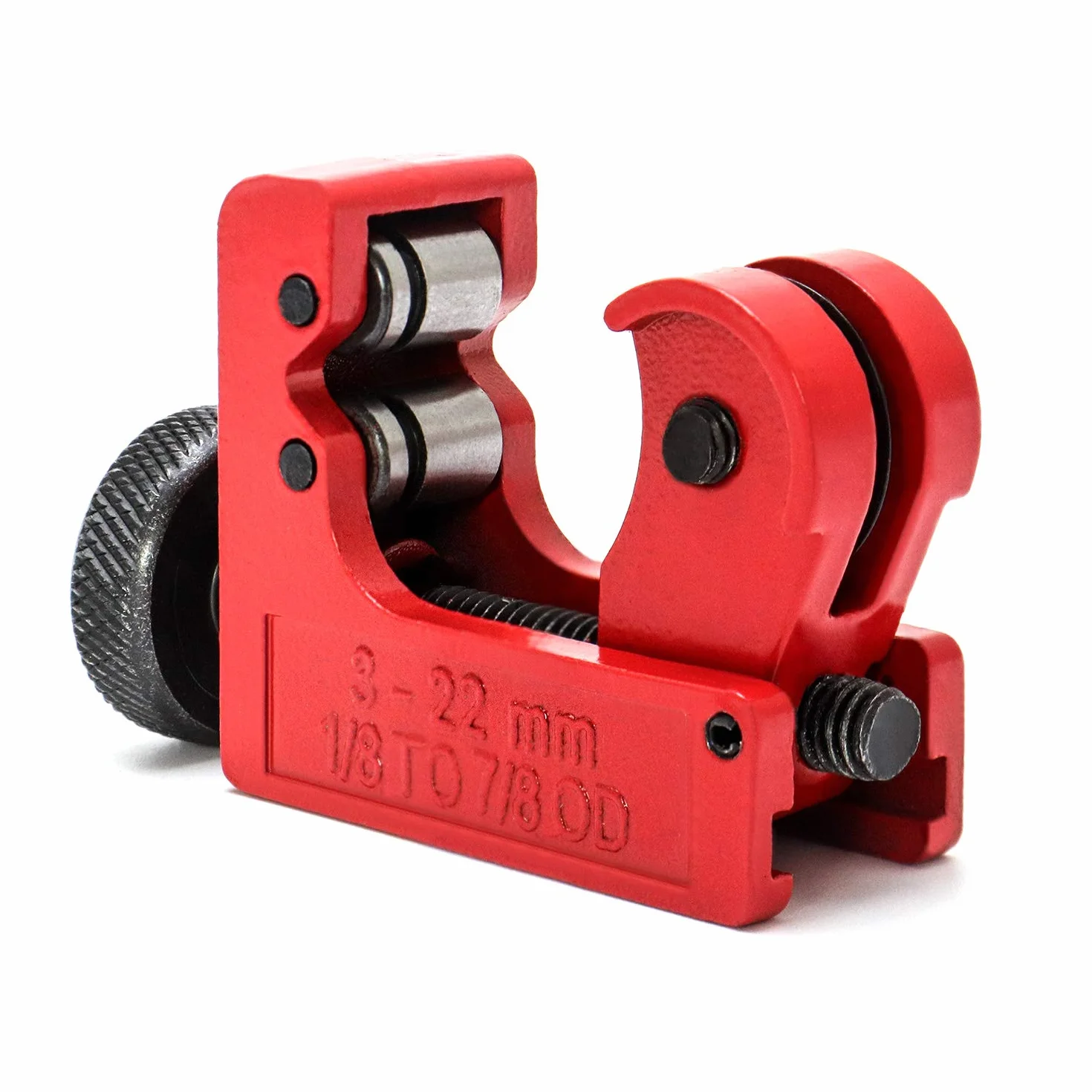 QWORK regulowany mini obcinak do rur 3-22 mm miedziano-aluminiowo-stalowy