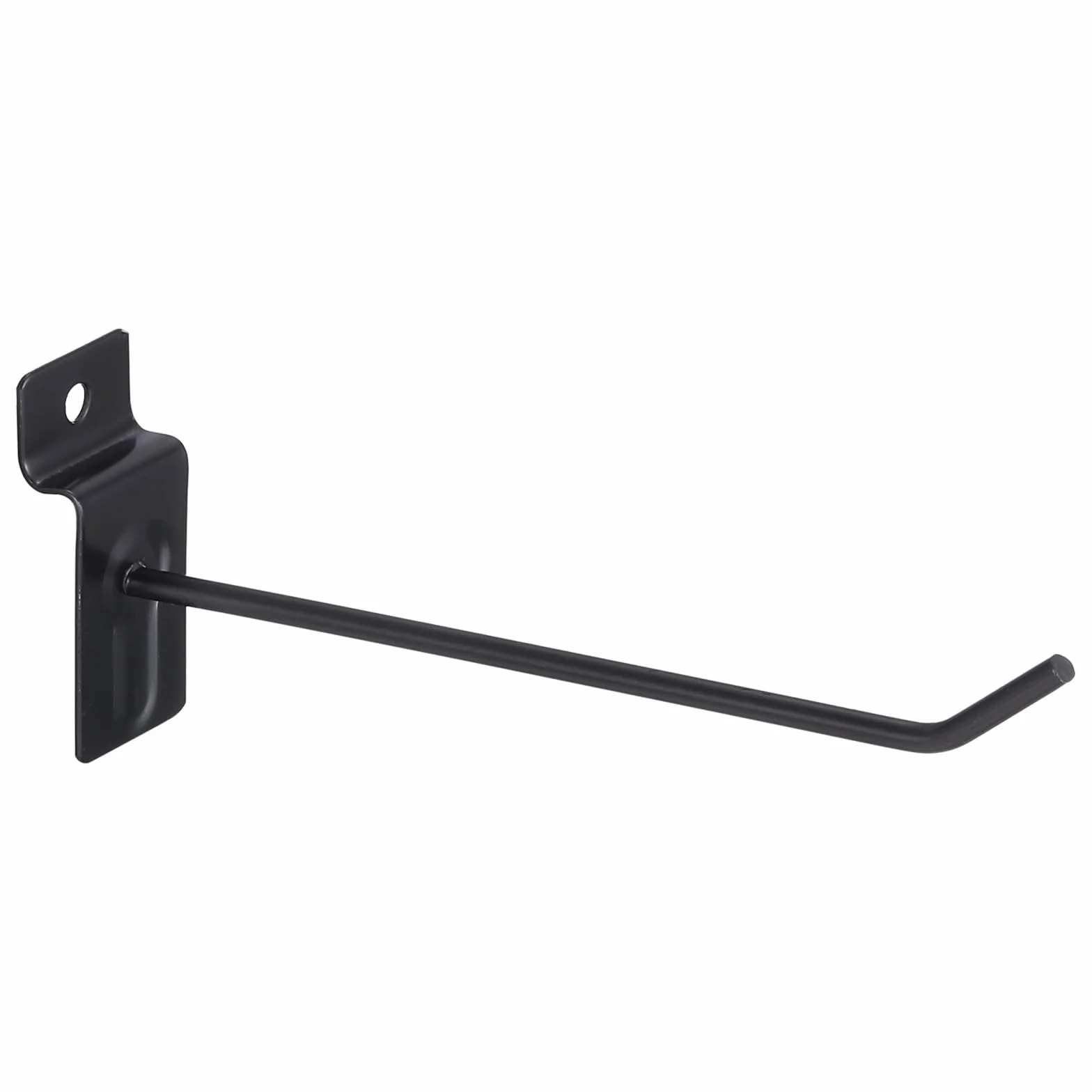 PATIKIL Haczyki ścienne metalowe 5 cm x 15 cm 60 szt. wieszak ekspozycyjny czarny