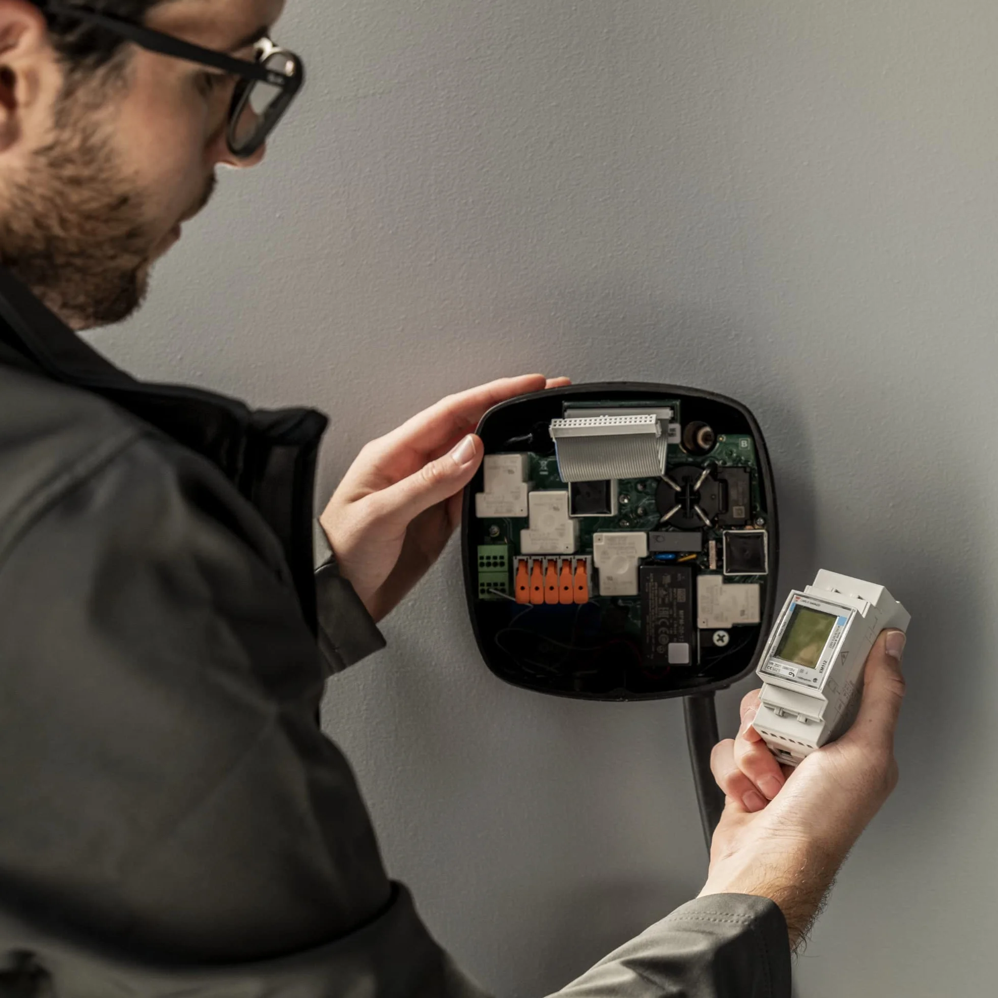 Wallbox Miernik mocy 3-fazowy, do 65 A, ECO Smart. Kompatybilny z Pulsar Max