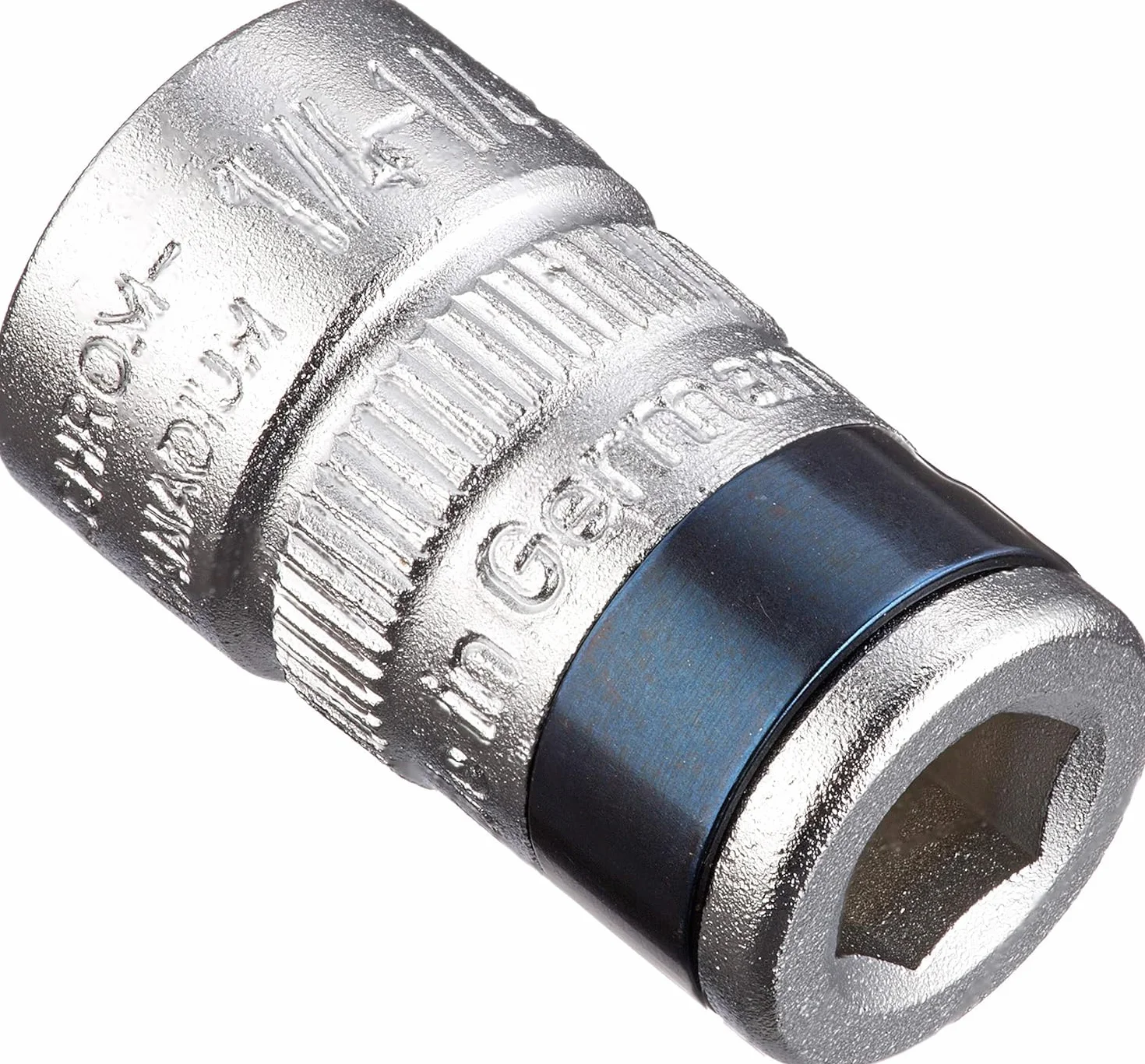 HAZET 2250-1 I z blokadą sprężynową, sześciokąt 6,3 mm (1/4 cala), napęd kwadrat 6,3 mm (1/4 cala)