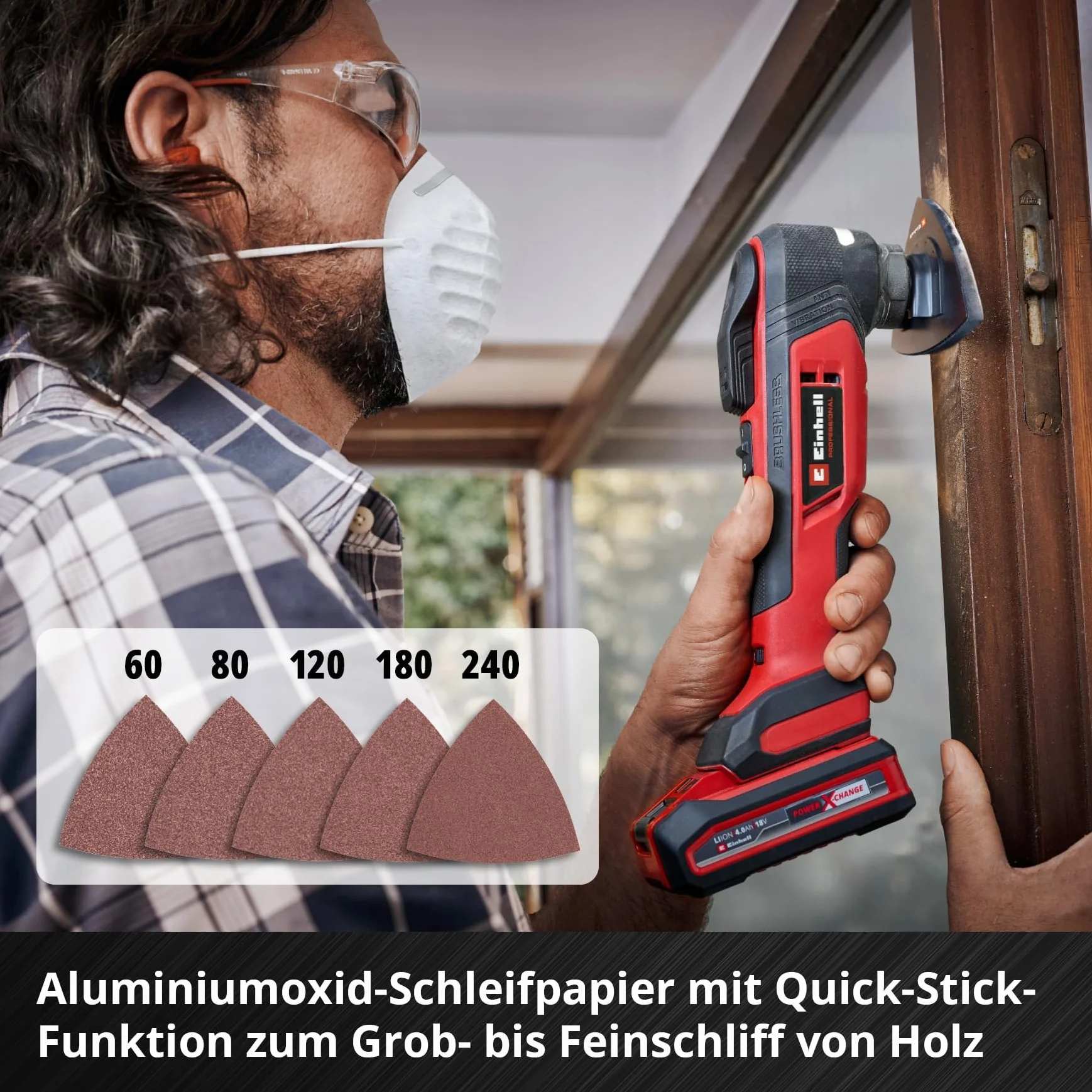 Einhell XL-Plus-CASE 35-częściowy zestaw narzędzi wielofunkcyjnych HCS brzeszczoty