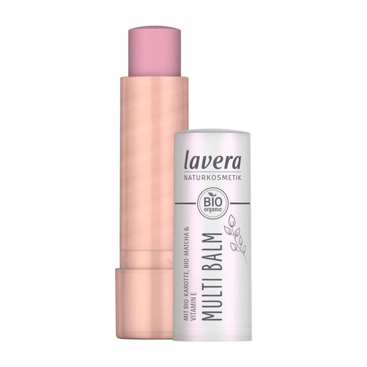lavera Multi Balm Cloudy Pink 02 - dla oczu, ust lub cheeków - intensywny kolor - świeży blask - melt-in tekstura - bez wysiłku blending - wegańskie - naturalne kosmetyki - 4,9 g