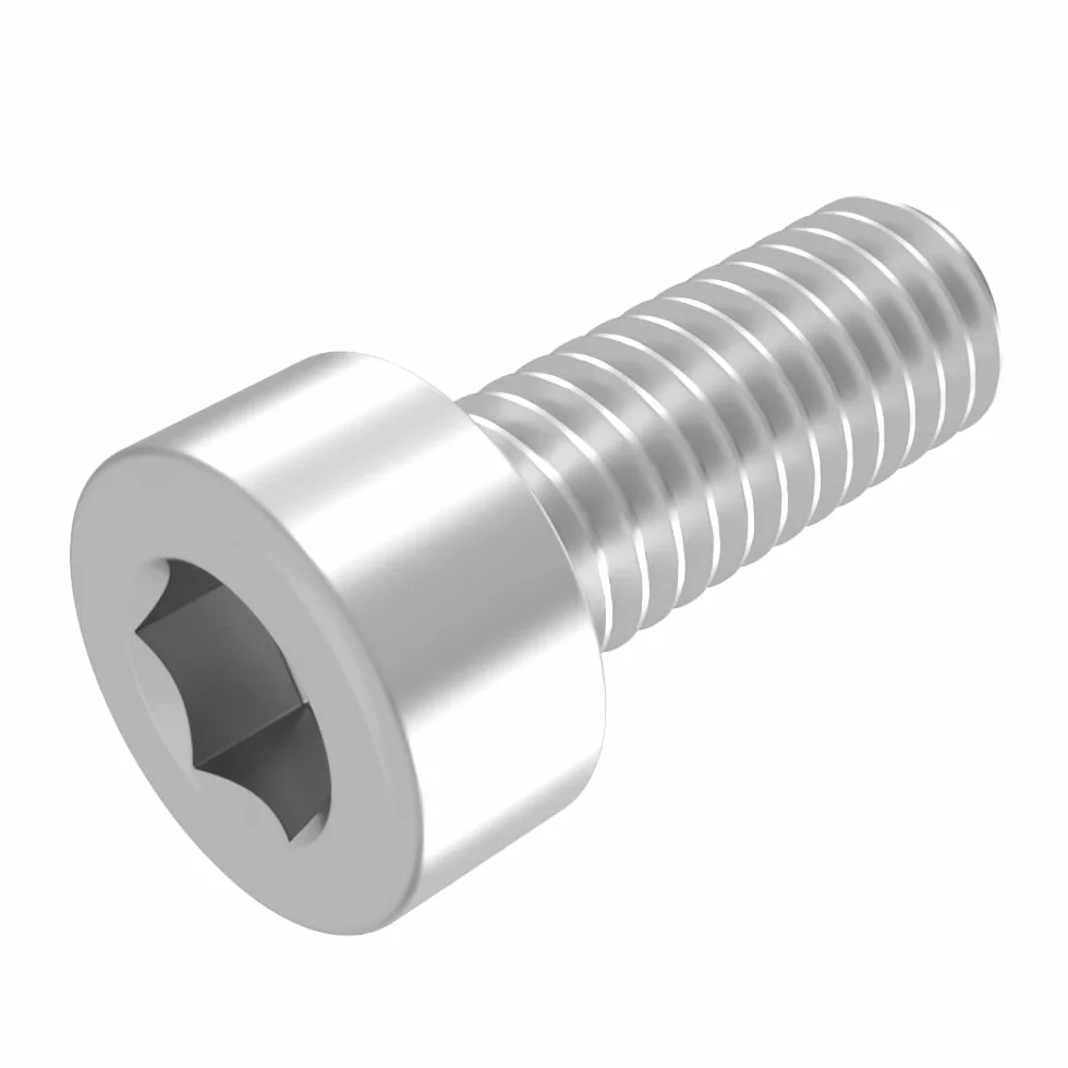 Śruba cylindryczna M8 x 20 mm stal nierdzewna V2A A2 DIN 912 ISO 4762 gniazdo sześciokątne pełny gwint 20 sztuk
