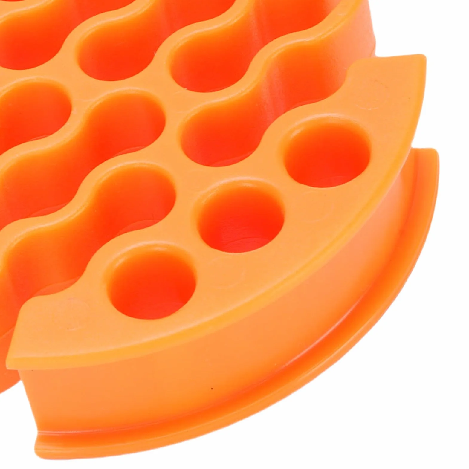 Przewodowe Grzebień do 30 Kabli Sieciowych, Narzędzie do Zarządzania Kablami 0,3 Cala, Organizer Przewodów (ORANGE)