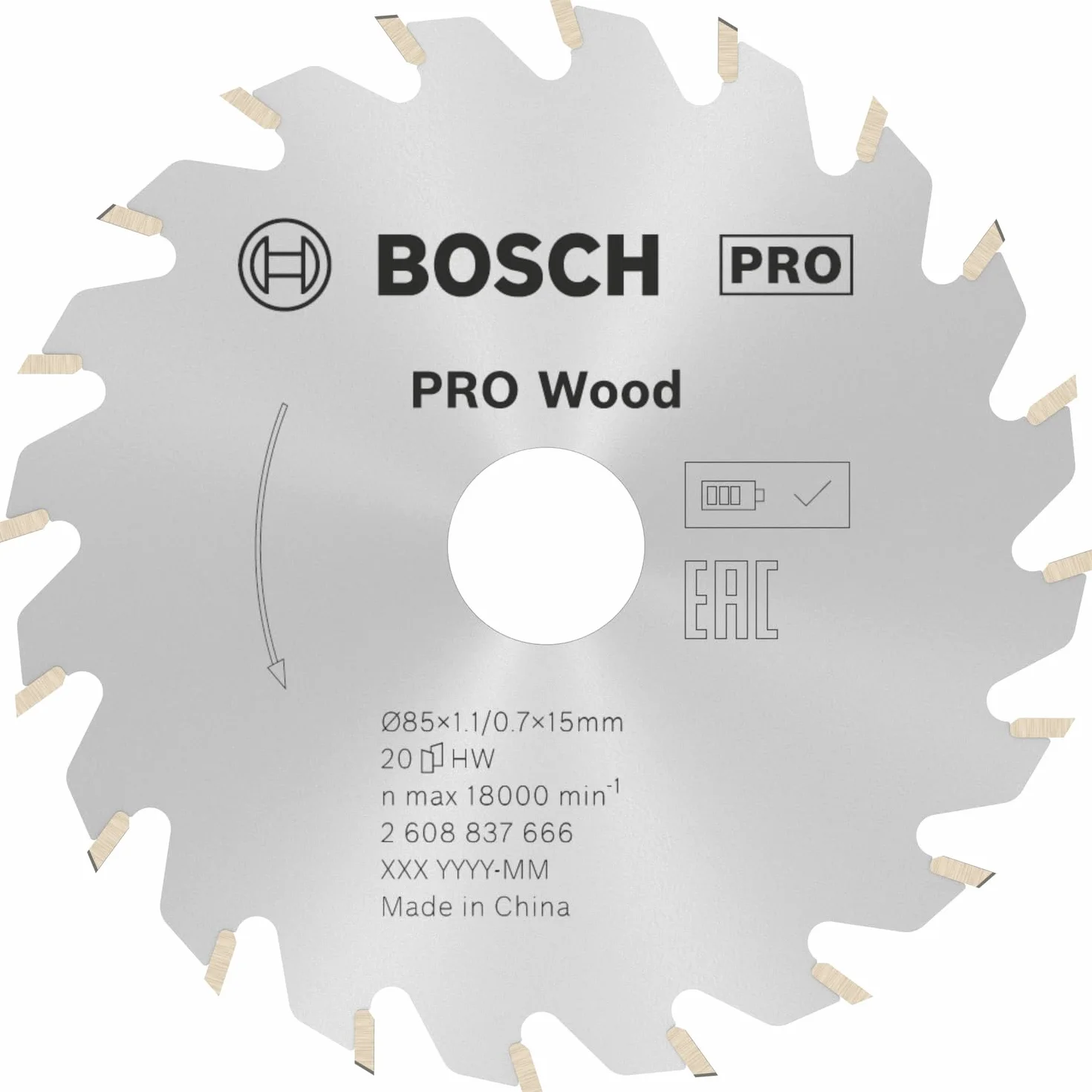 Bosch Tarcza pilarska PRO Wood do pilarek tarczowych Ø mm