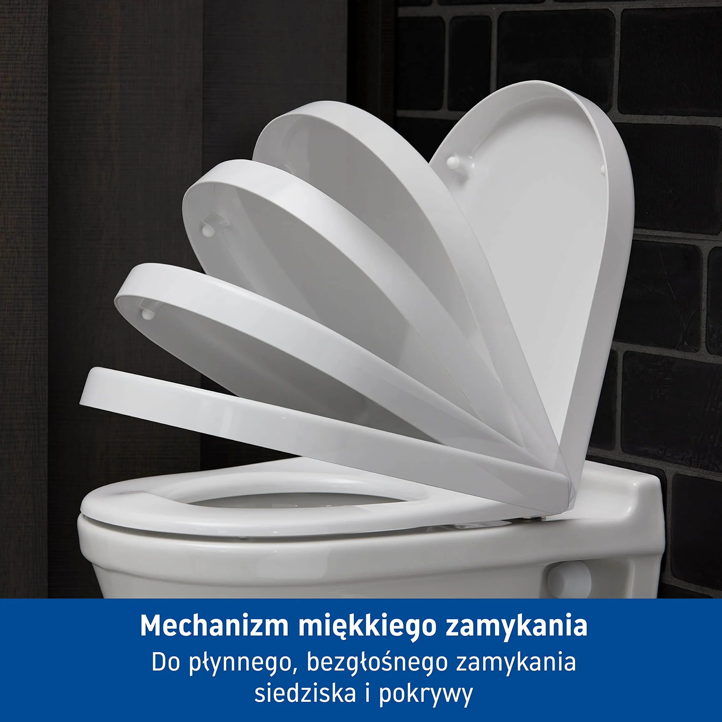 Duravit Starck 3 Deska sedesowa z zamknięciem soft, duroplast, zawiasy ze stali nierdzewnej, biały