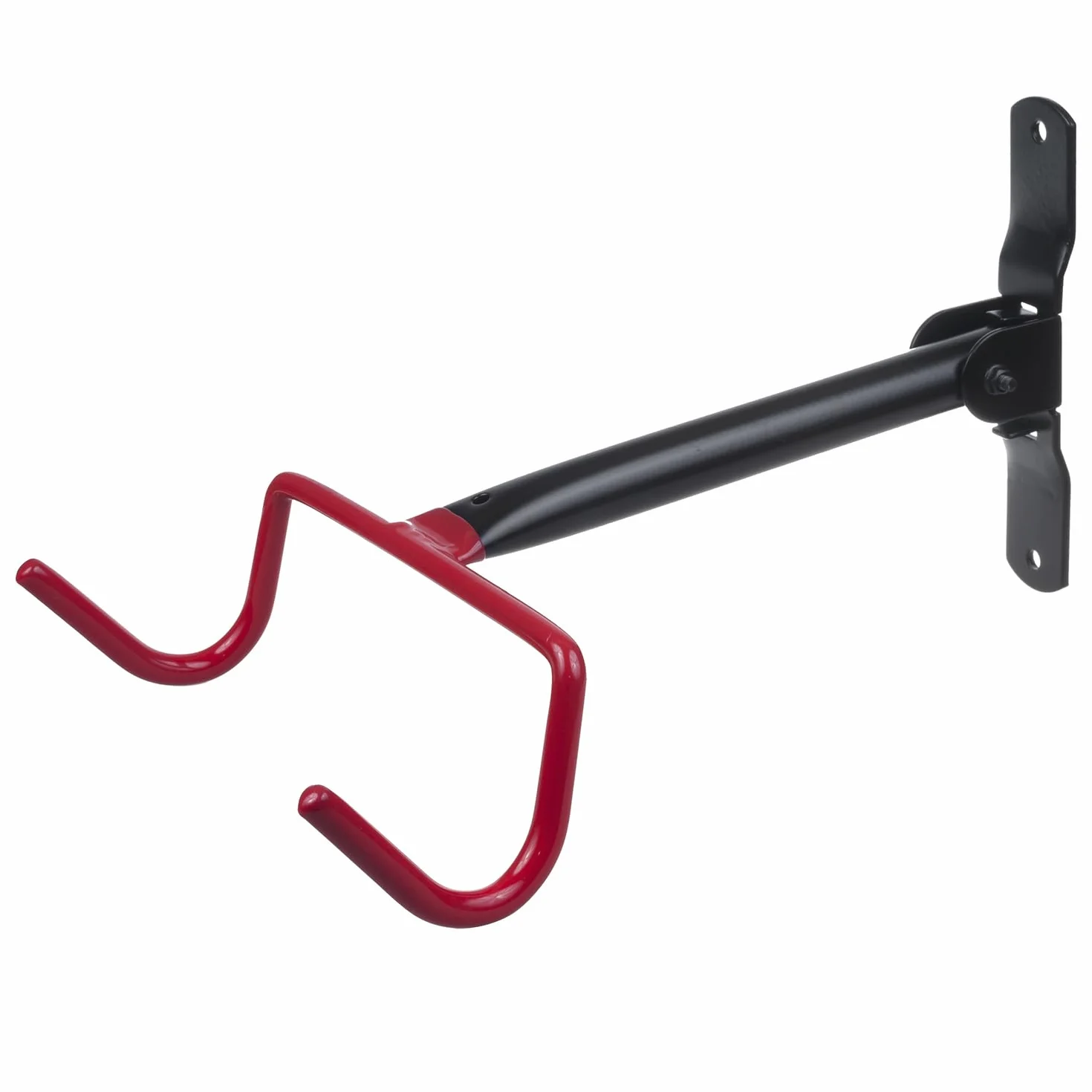 Maclean MC-430 uchwyt ścienny na rower ścienny z 2 hakami poziomy, uchwyt ścienny na rower, maks. obciążenie 30 kg