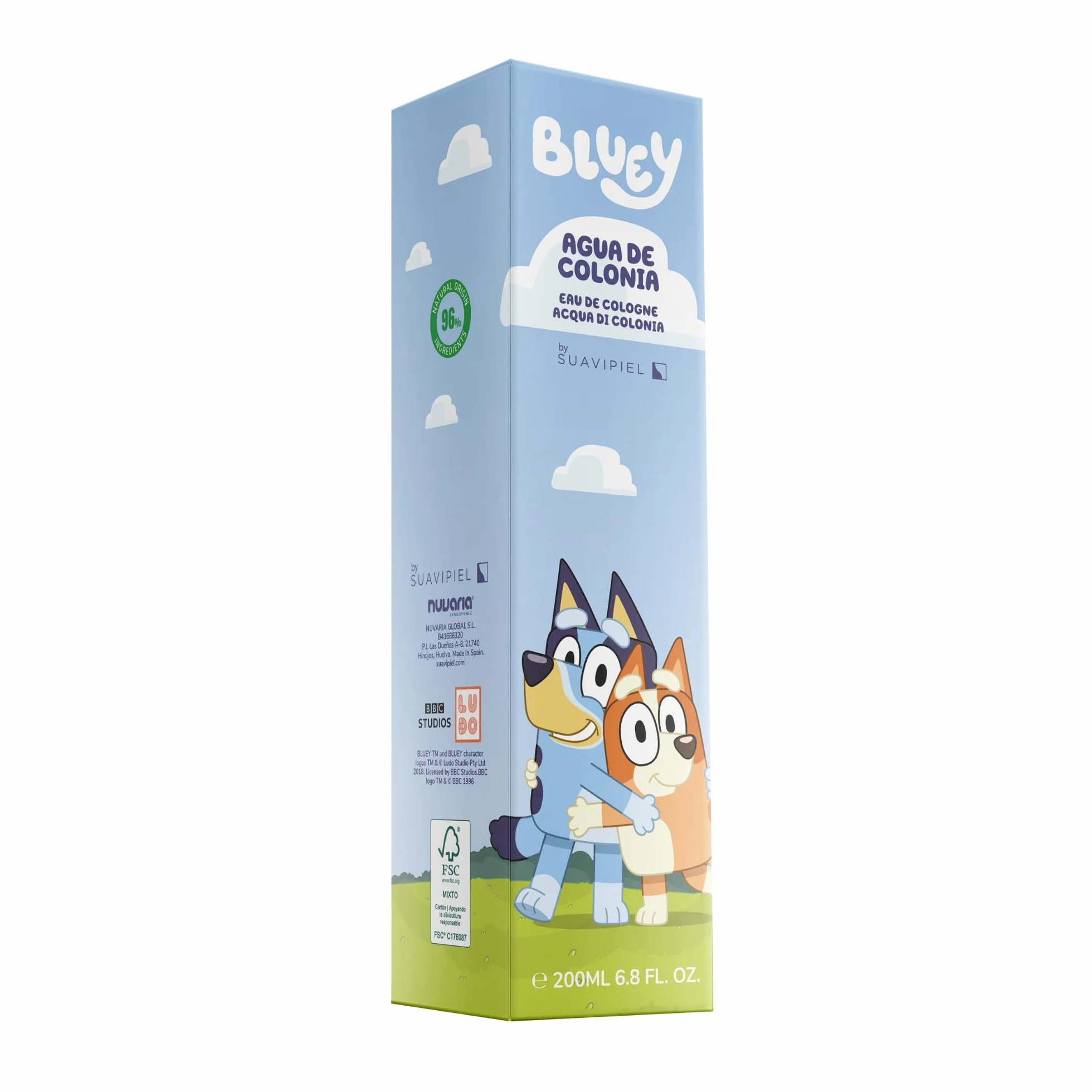 Woda toaletowa dla dzieci 200 ml | Perfumy dla chłopców i dziewcząt +3 lata | Świeży i zabawny zapach | Zapach owoców i kwiatów | Idealny do codziennego użytku