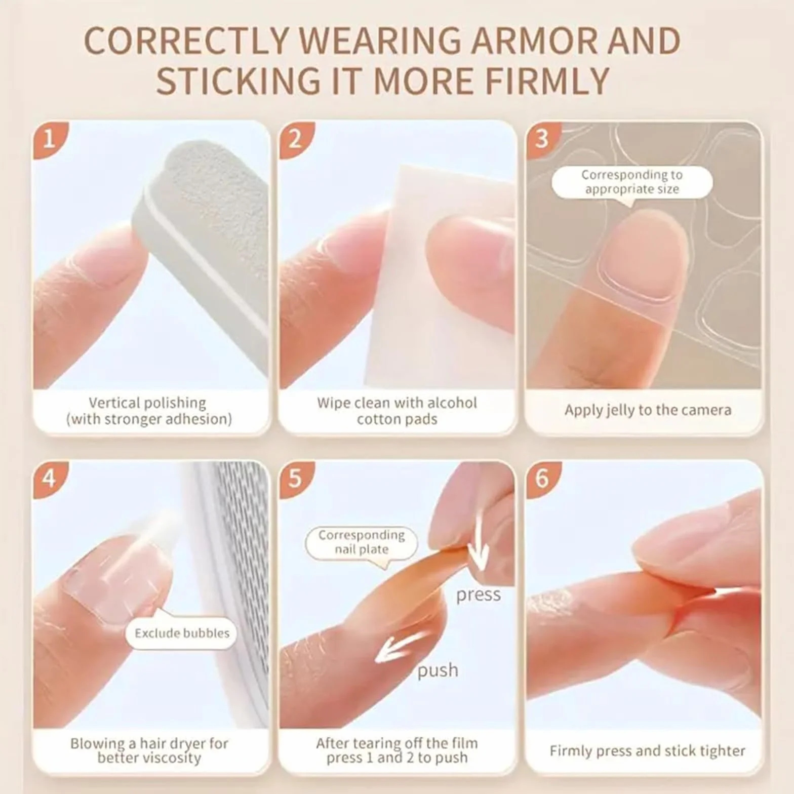 GlamRays 24 sztuki Brown Press on Nails Leo średni mandaryński sztuczne paznokcie nadruk lampart paznokcie jesień klejone paznokcie akrylowe Stiletto sztuczne paznokcie