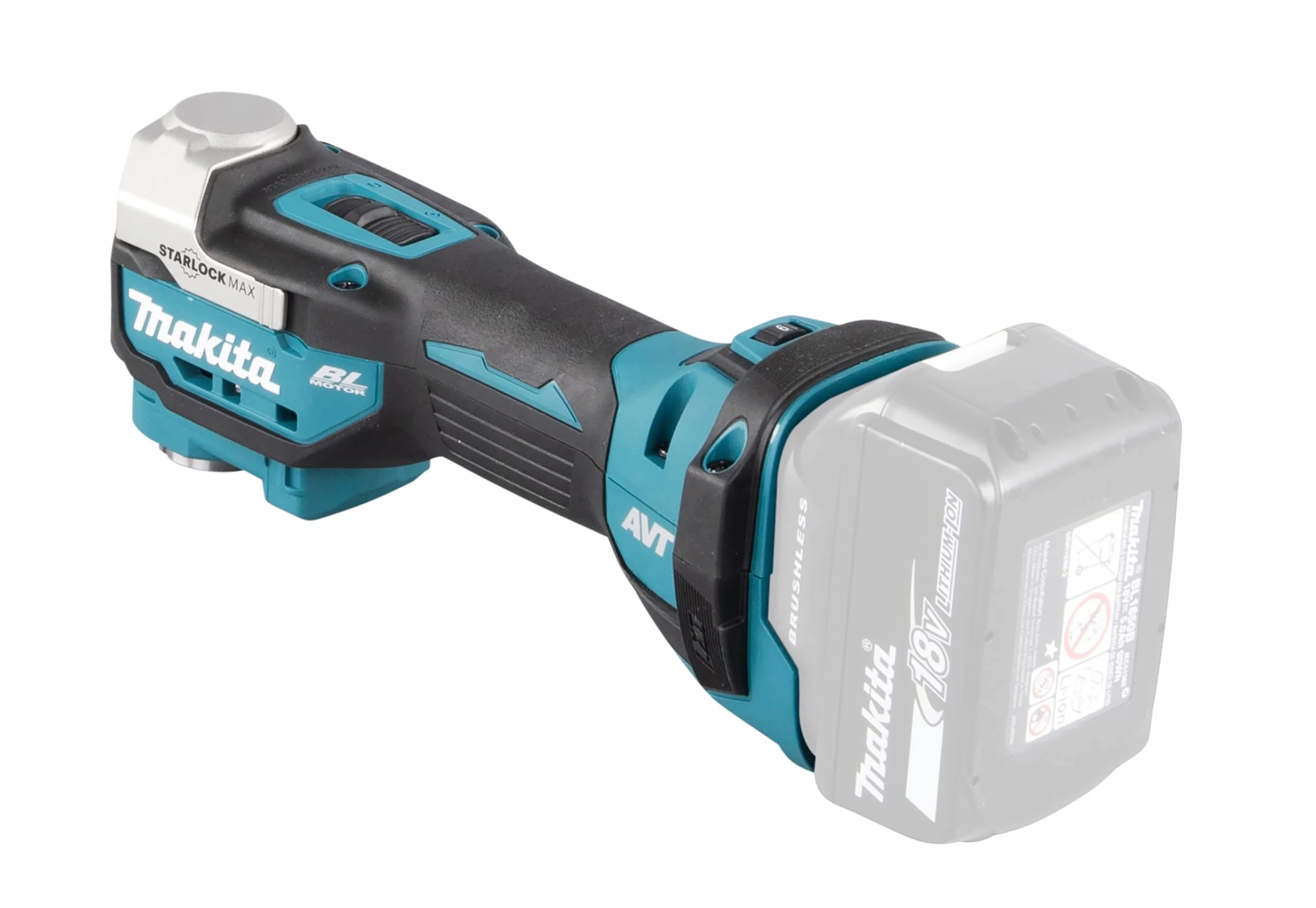 MAKITA DTM52ZJX2 Narzędzie wielofunkcyjne 18 V LXT Solo z zestawem akcesoriów MAKPAC