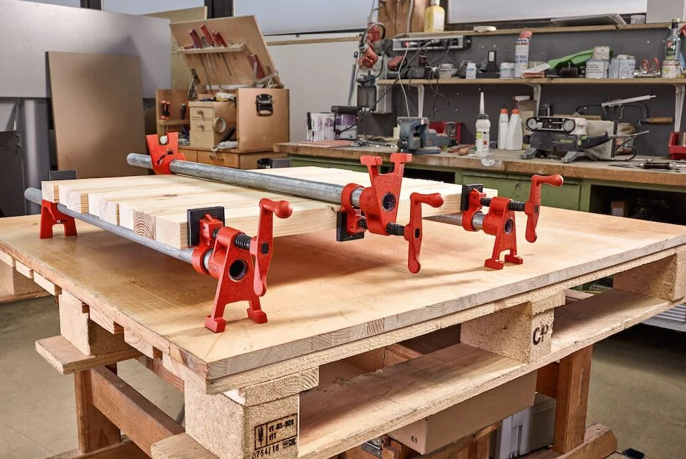 Bessey BPC-H34 Zestaw do Mocowania Rur, Czarny/Czerwony