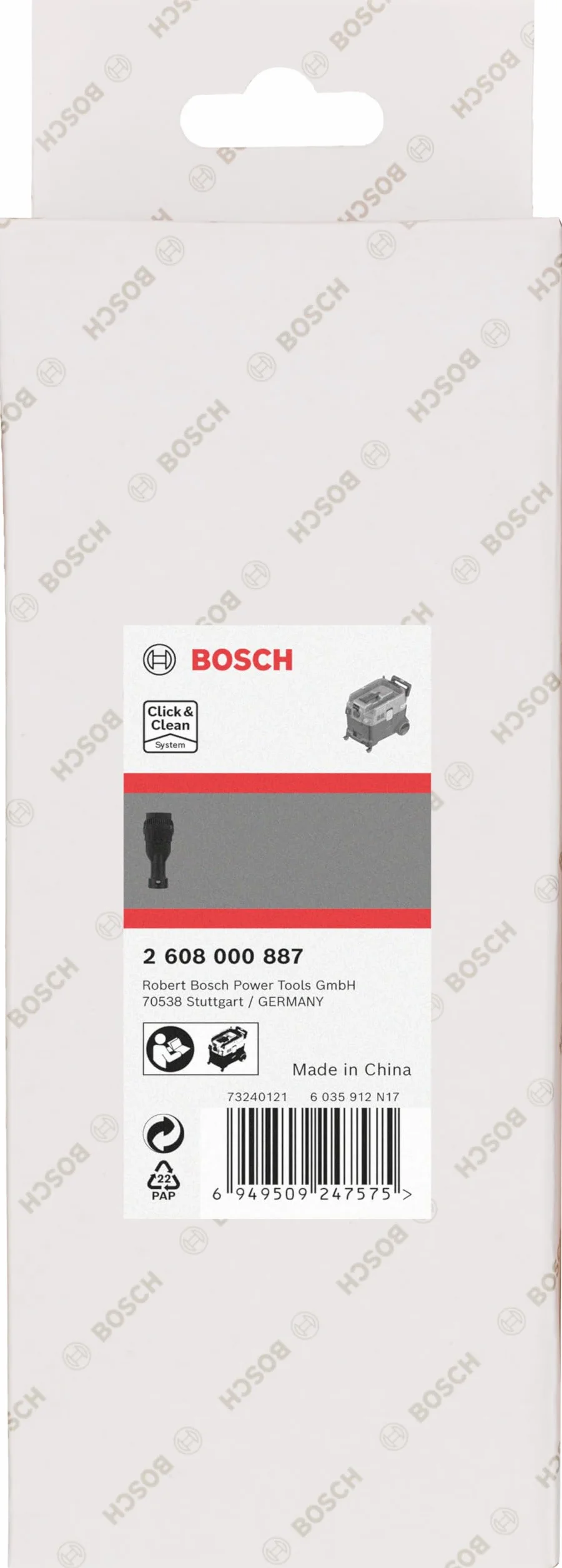 Bosch PRO Combi szczotka ssąca akcesoria do odkurzacza