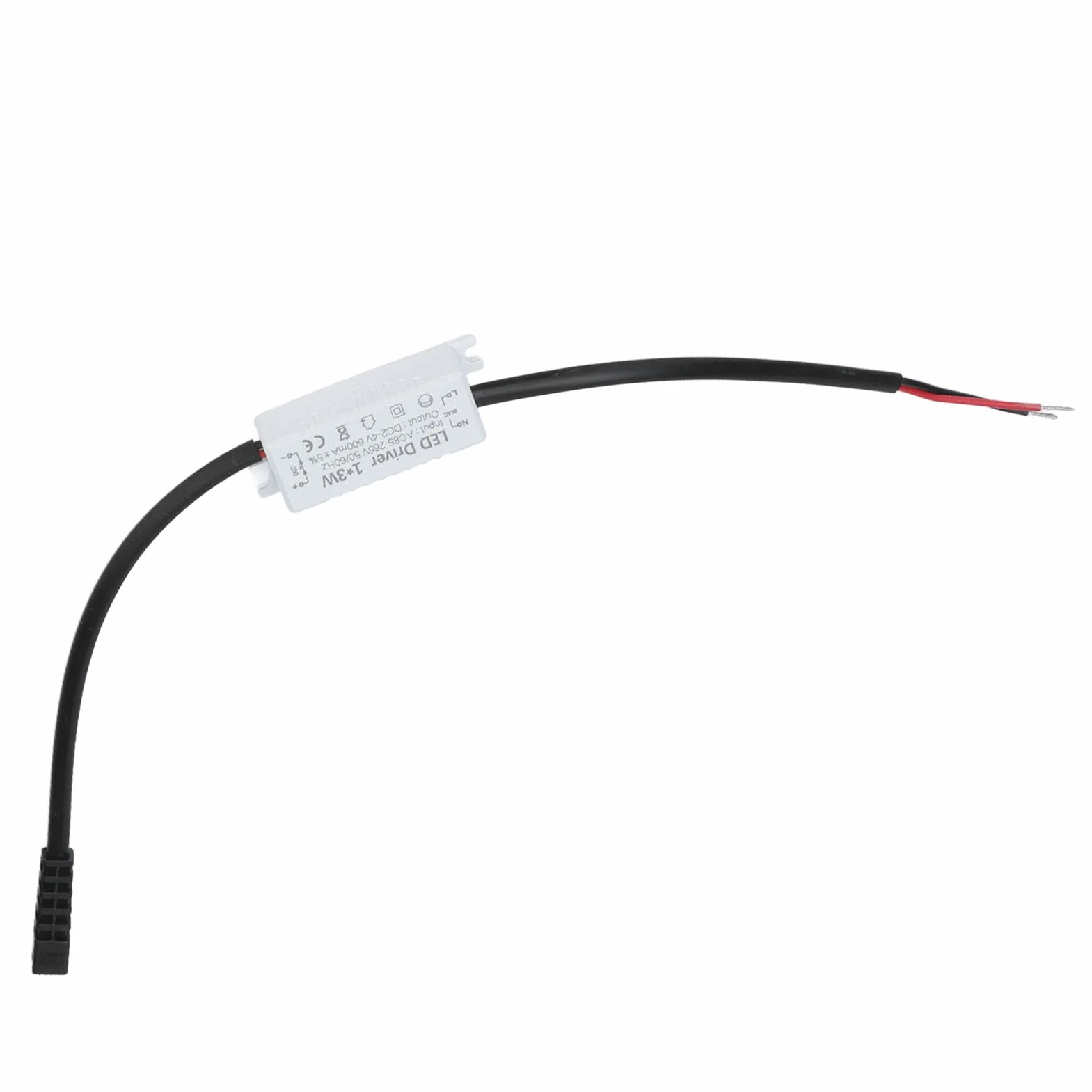 Sterownik LED 1x3W 600mA AC85-265V 2-4VDC Zasilacz Transformator