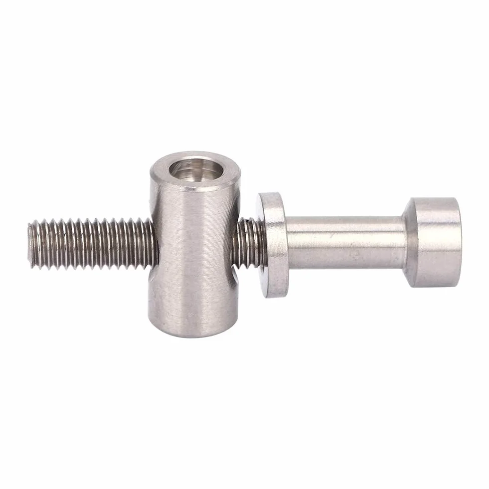 M5 x 30/35/40 mm śruba do sztycy rowerowej ze stopu tytanu sztyca siodełka sztyca rowerowego śruby rowerowe śruba z okrągłym łbem do roweru akcesoria zamienne