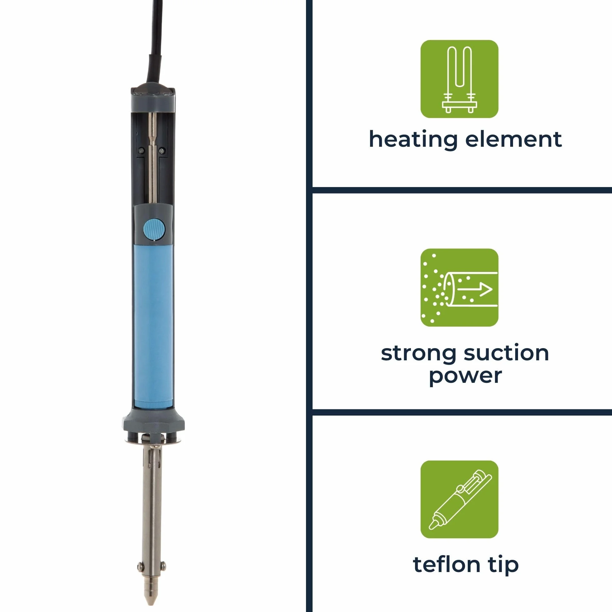 Velleman Pompa do rozlutowywania 30 W element grzejny