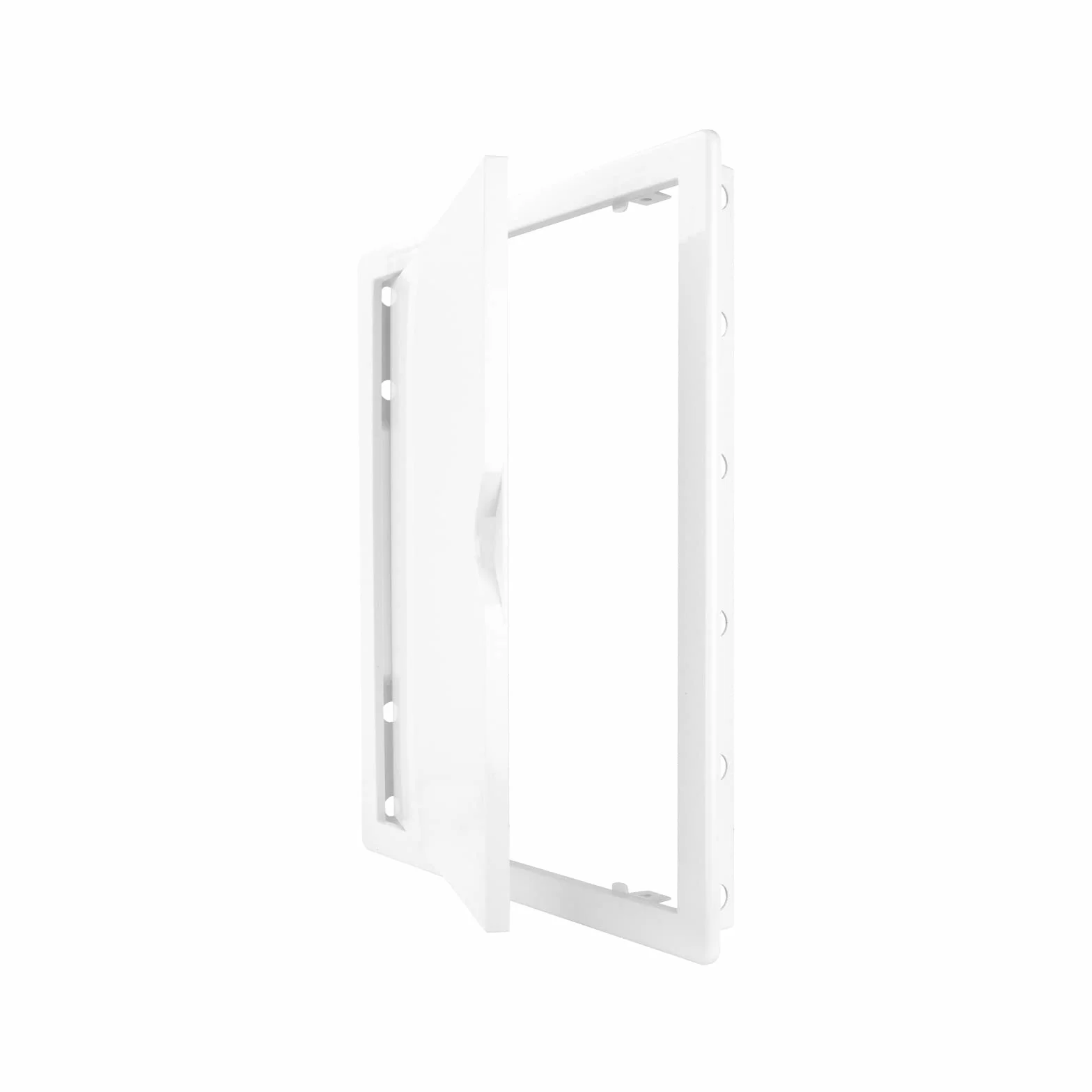 VONLIS Klapa rewizyjna 200 x 250 mm, drzwi rewizyjne, 20 x 25 cm, tworzywo sztuczne, do montażu na sucho, karton, klapa konserwacyjna, biała, nadaje się do wilgotnych pomieszczeń, klapa podtynkowa