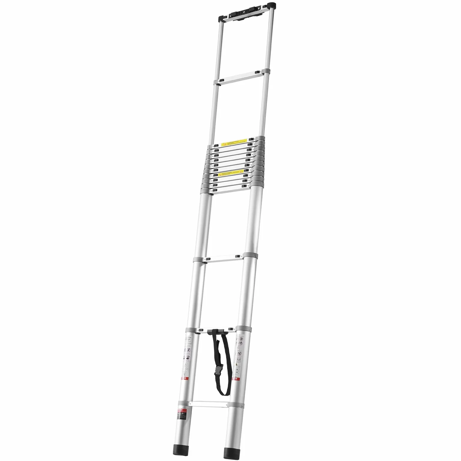 VEVOR Drabina teleskopowa aluminiowa składana nośność 190 kg antypoślizgowe nóżki przenośna kompaktowa