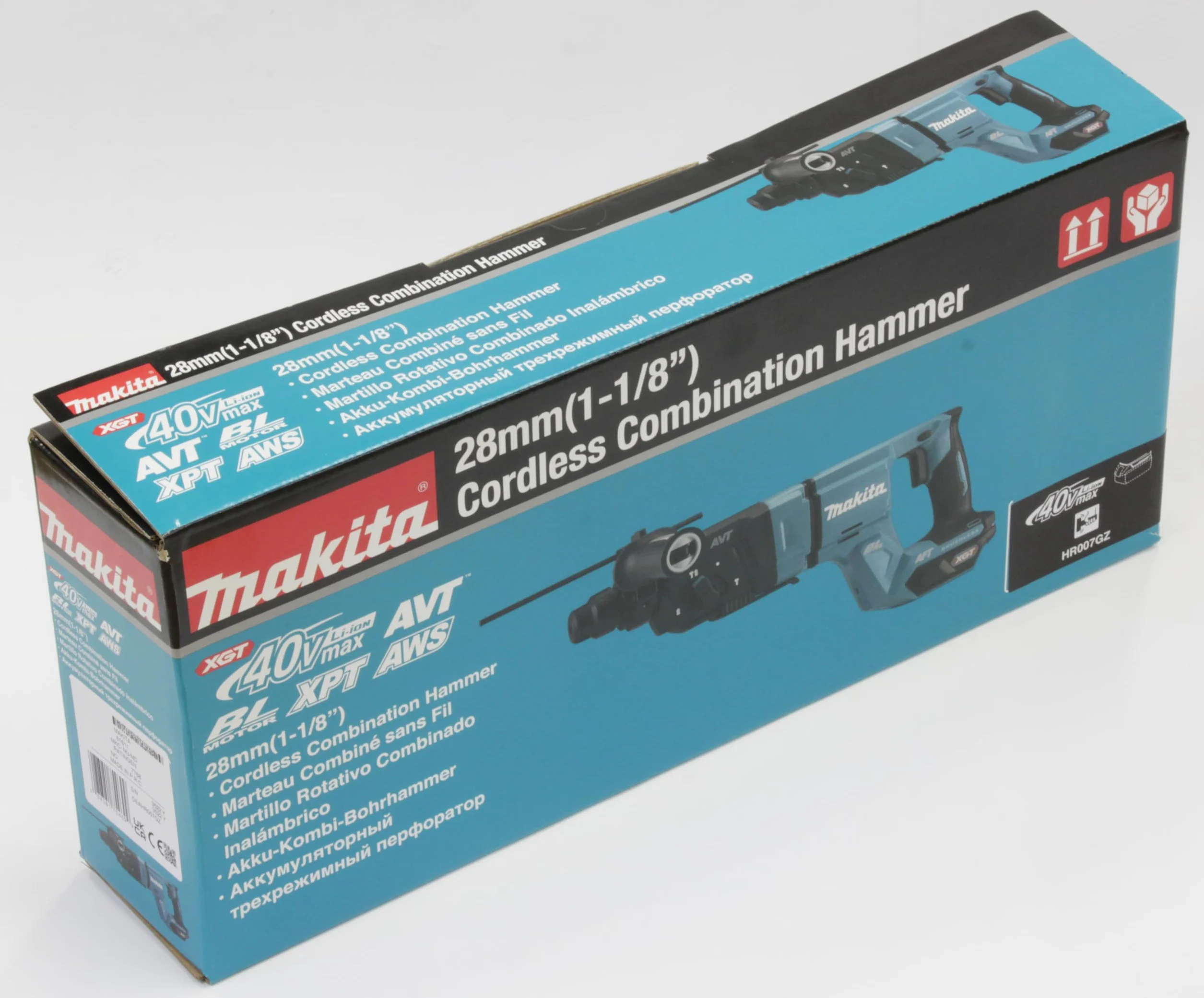Makita HR007GZ 40V Max XGT bezszczotkowy młot udarowo-obrotowy SDS-Plus