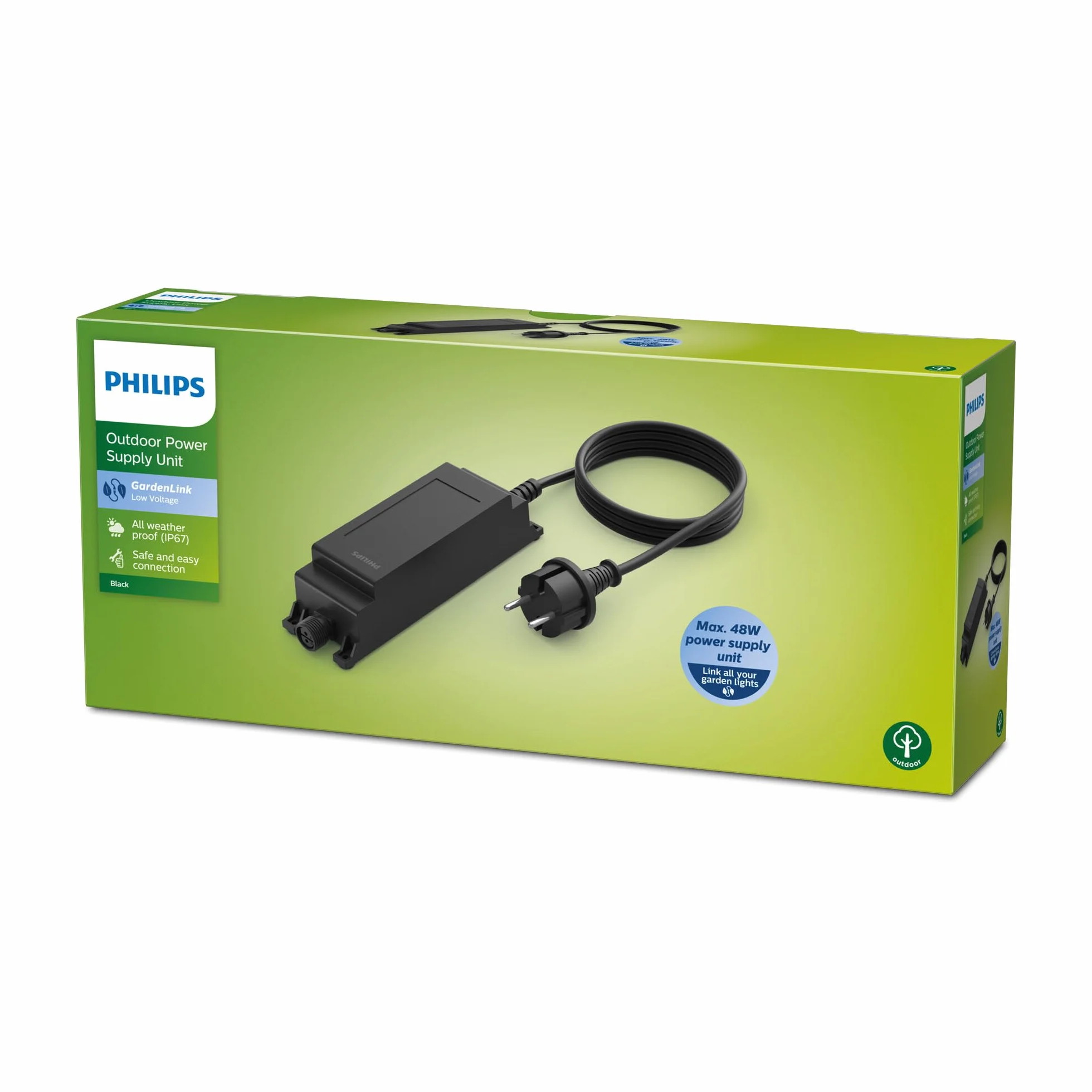 Philips LED GardenLink Zewnętrzny zasilacz 48W 12V IP67