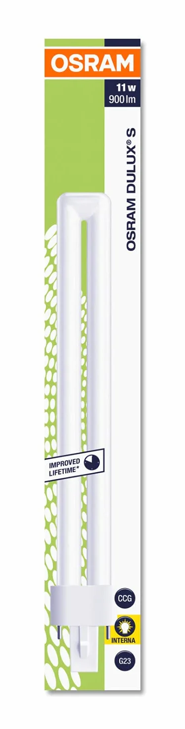 Osram DULUX S 11W/827 Lampa Energooszczędna G23 11W Ciepła Biel 900 Lumenów