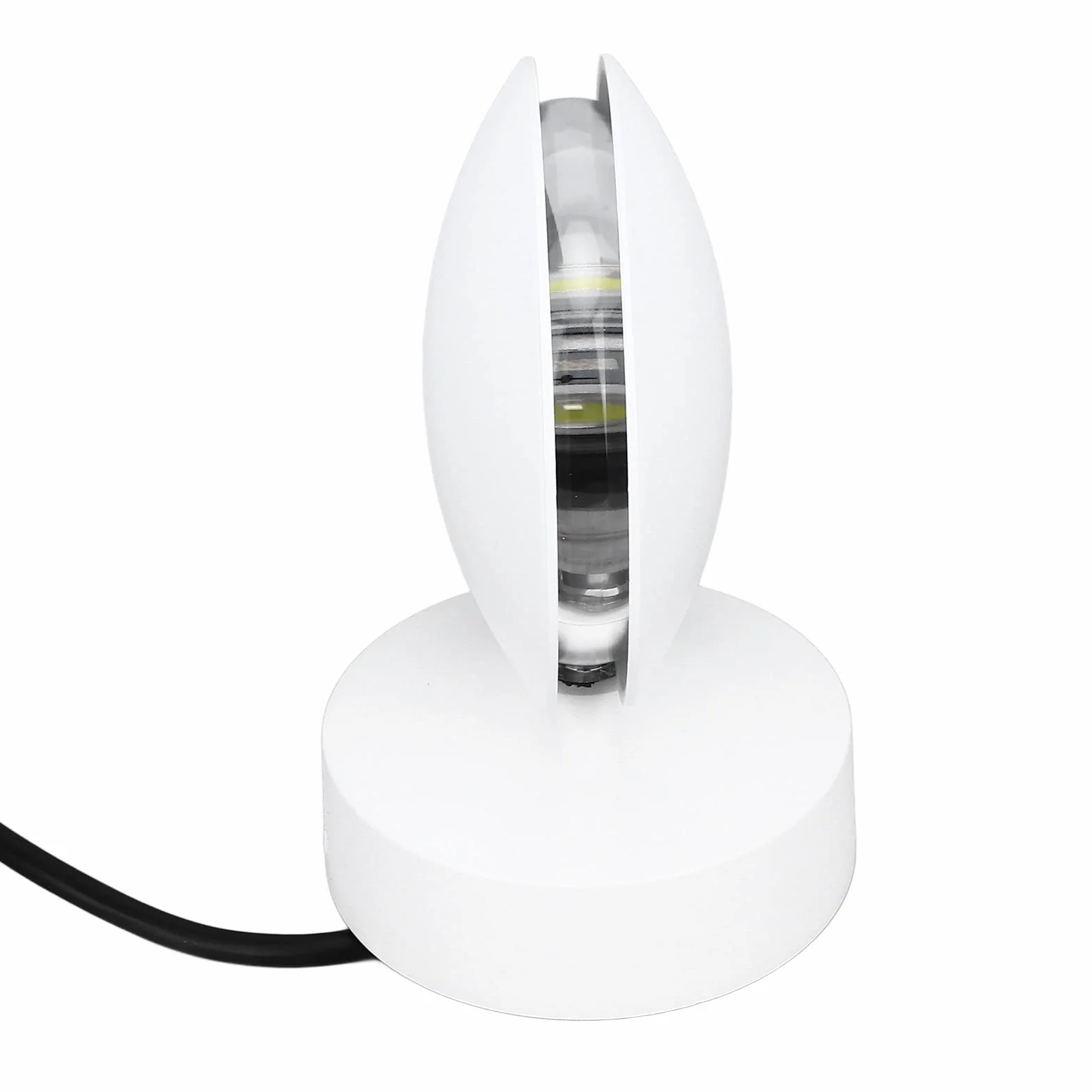 10W Okrągły Kinkiet LED 360° Świecąca Lampa Parapetowa do Korytarza Salon AC85-265V