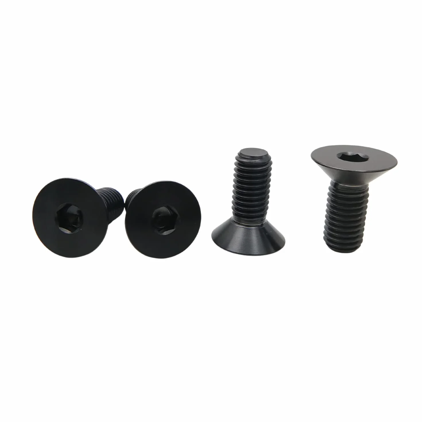 RISON wkręty z łbem sześciokątnym GR5 M4 x 0,7 x 20 mm tytanowe TC4 5 sztuk