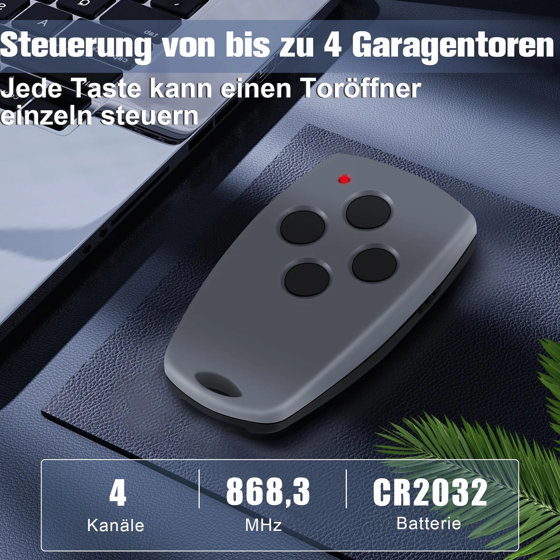 Pilot do bramy garażowej Marantec D304-868 kompatybilny 868.3MHz