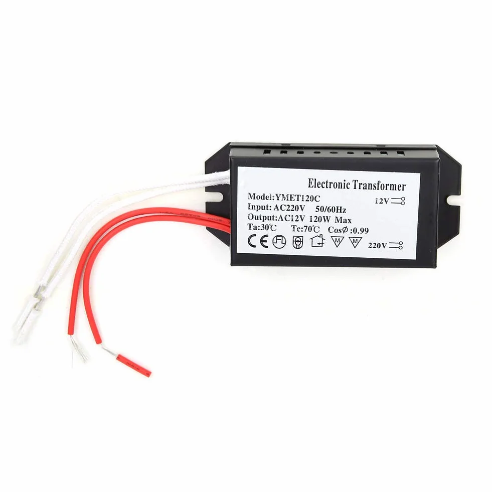 LED Transformator 120W, Driver do Paska LED 220V na 12V, Zasilacz Bezprzewodowy