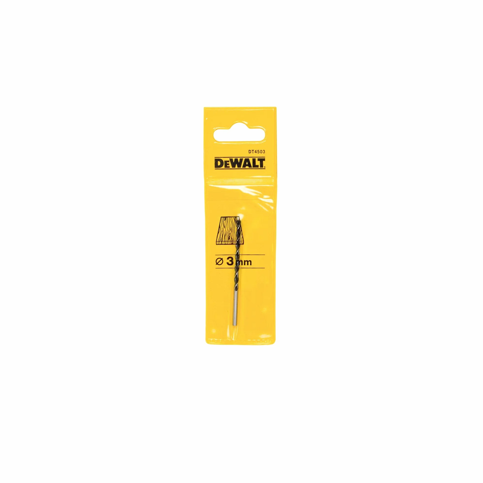 Dewalt Wiertło spiralne do drewna chromowo-wanadowego DT4503 3 mm 70 mm