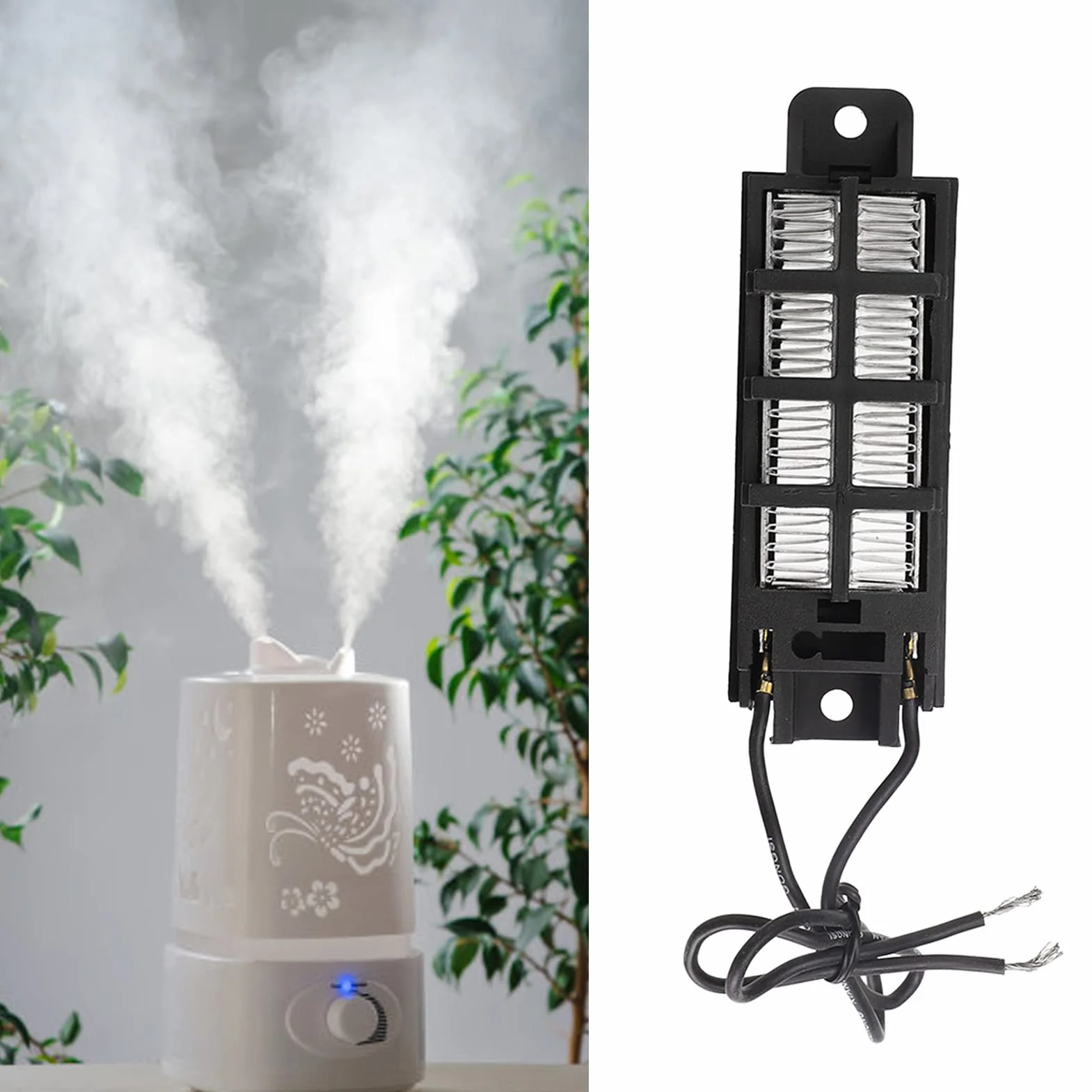 Element Grzejny PTC 24V 200W Podgrzewacz PTC Auto Stała Temperatura Ceramiczny Nagrzewnica Powietrza