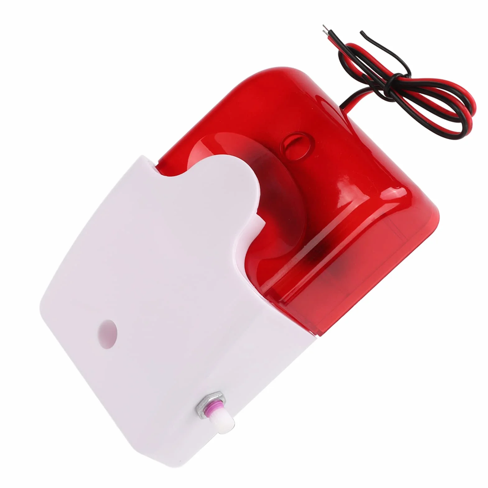 Dźwiękowy Alarm świetlny Lampa Błyskowa 220 V Regulowana Odporność na Uderzenia