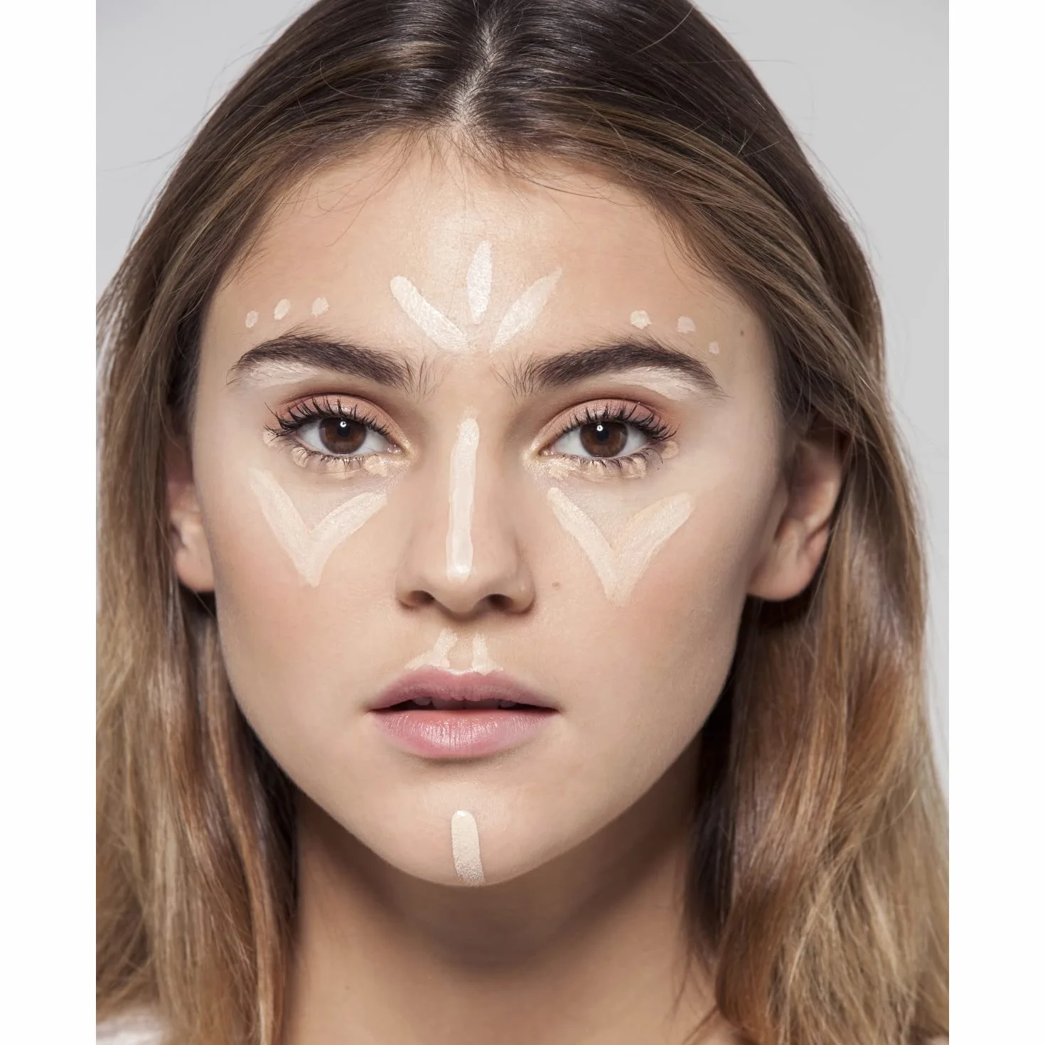 L'Oréal Paris True Match All In One Korektor do twarzy, lekka formuła z kofeiną, 1.N Ivory, 6,8 ml