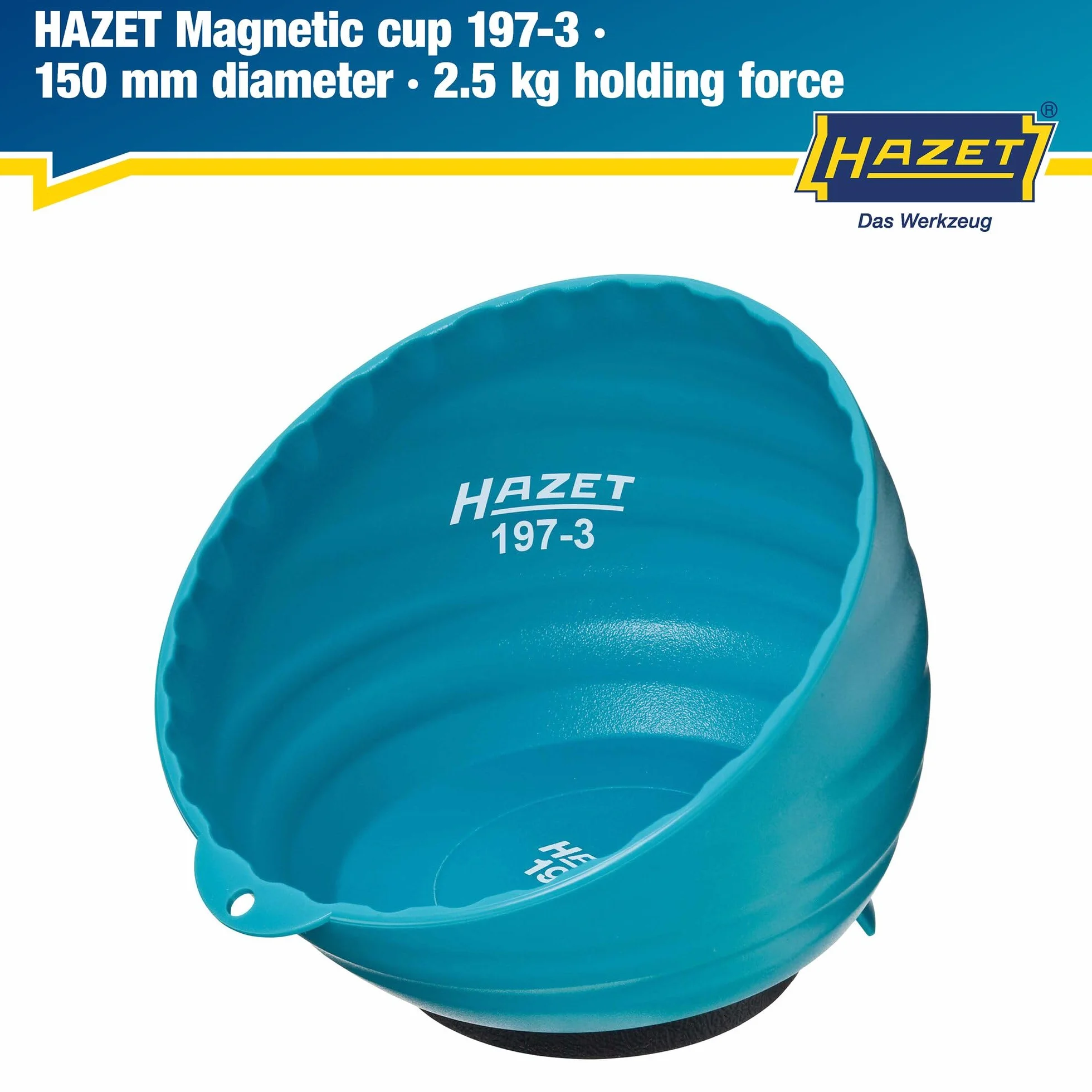 HAZET 197-3 Magnetyczna Półka 150 mm z Tworzywa Sztucznego do Przechowywania Śrub