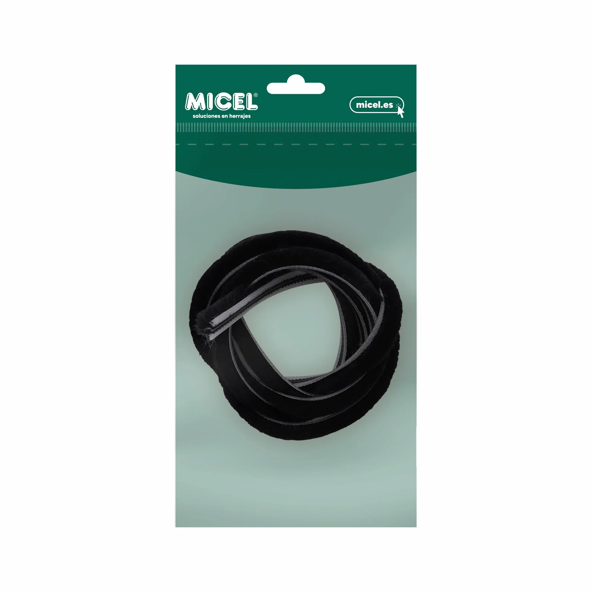 Uszczelka do moskitiery MICEL 92608 z polipropylenu, czarna, 3 m, do przycinania