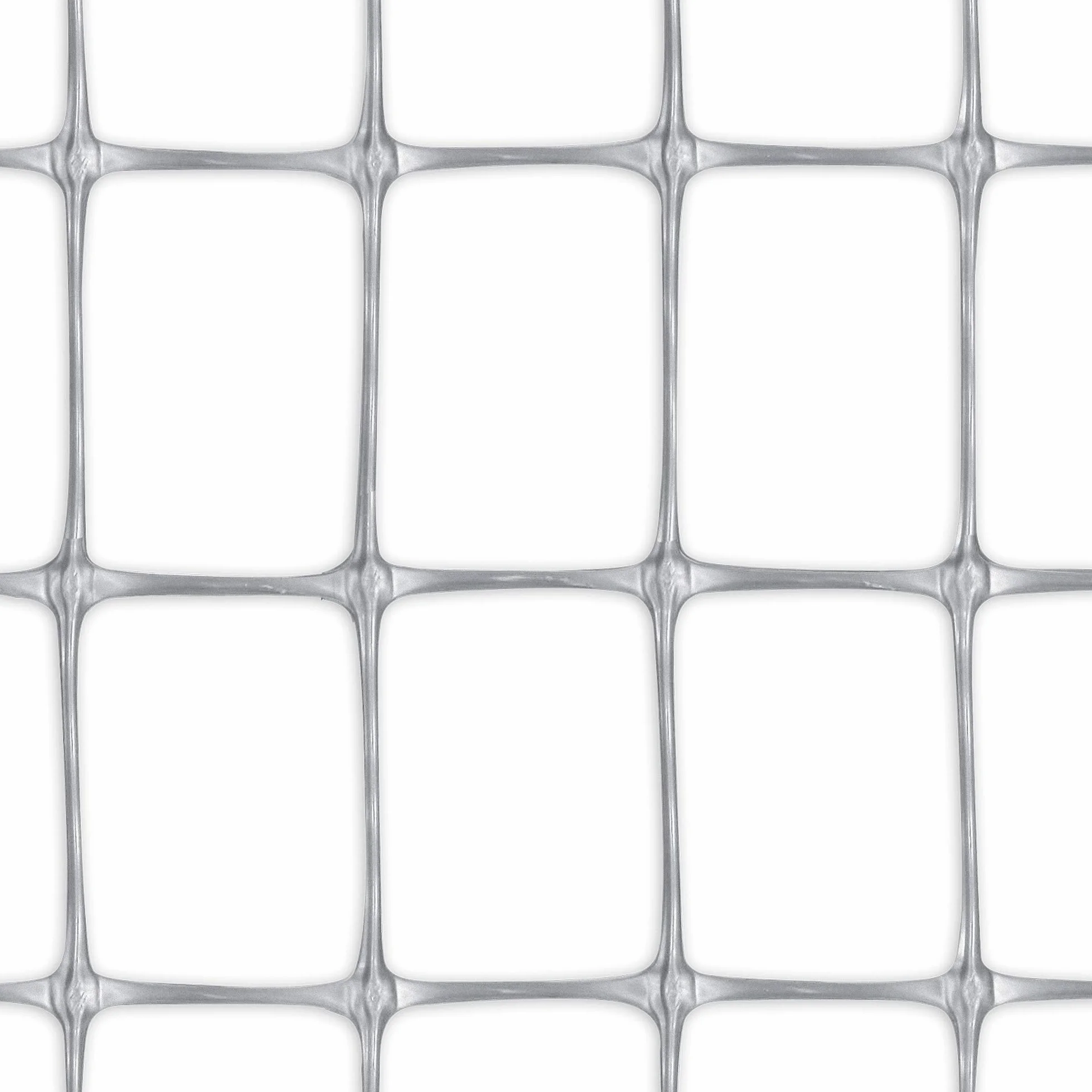 Siatka ogrodzeniowa z tworzywa sztucznego TENAX Millennium 1,00 x 10 m srebrna