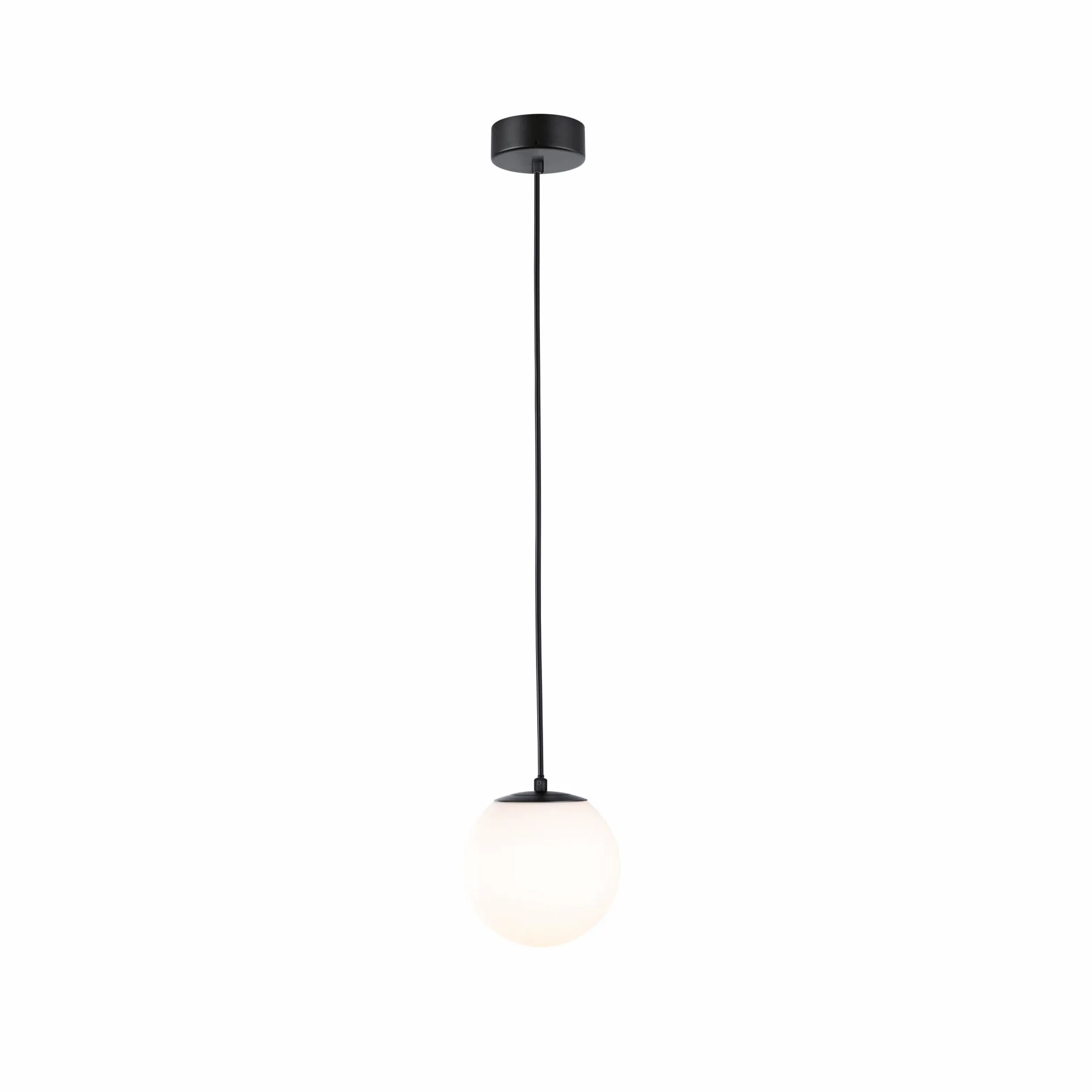 Paulmann 71073 LED lampa wisząca Selection Bathroom Gove IP44 9W czarny matowy