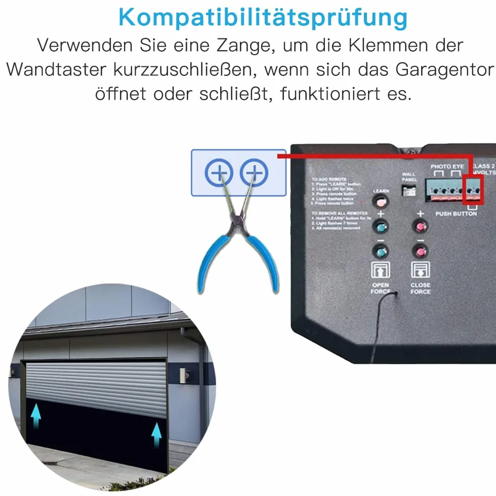 LoraTap Smart WLAN otwieracz do bramy garażowej moduł przekaźnika z czujnikiem Reed sterowanie aplikacją Smart Life Tuya Alexa
