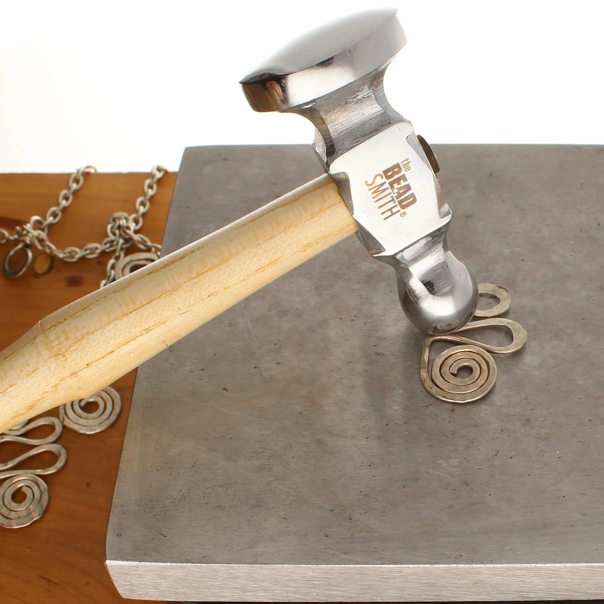 Beadsmith młot z głową kopułą 25 cm akryl wielobarwny