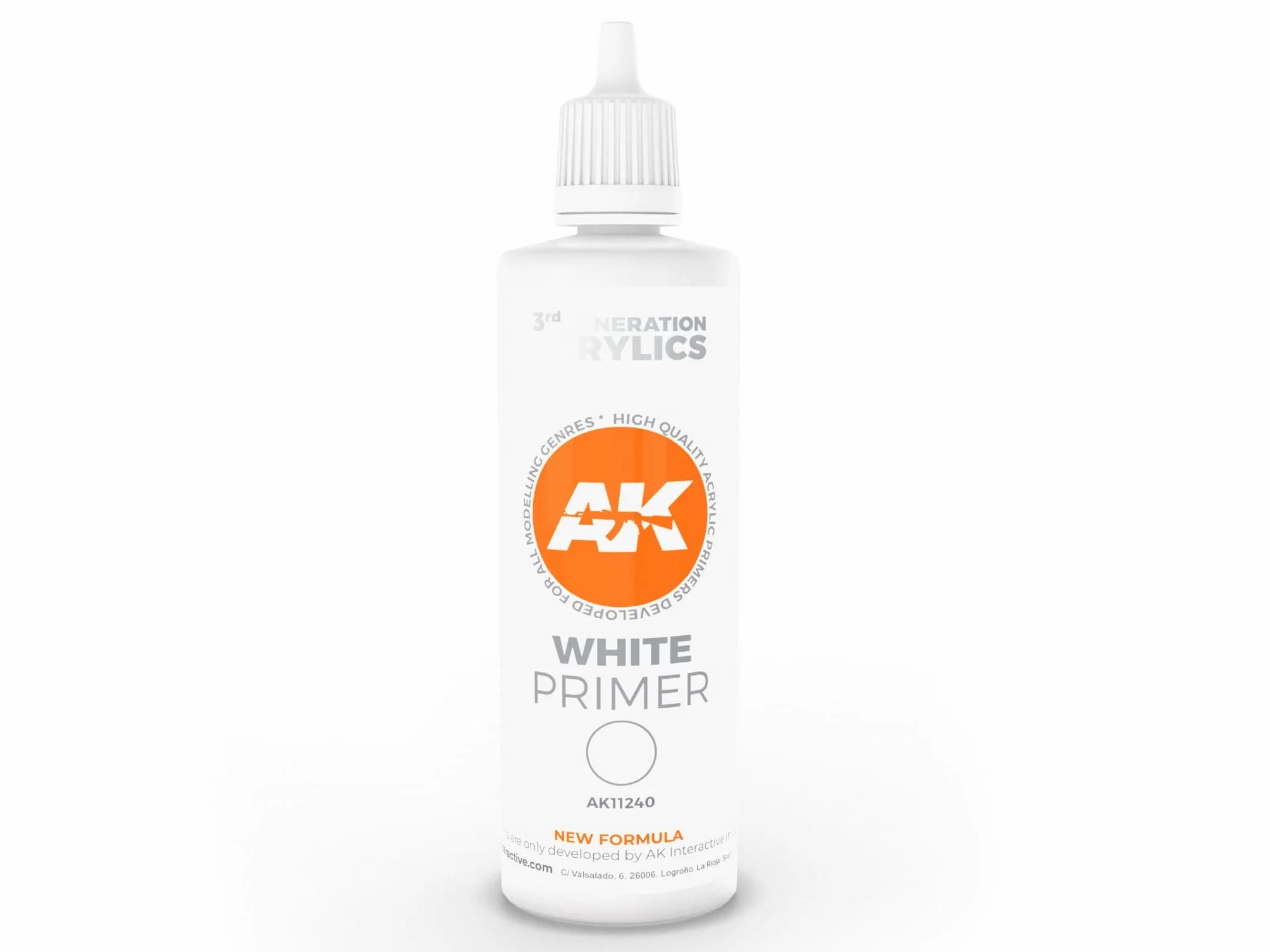 AK AK11240 biały podkład (100 ml) 3GEN