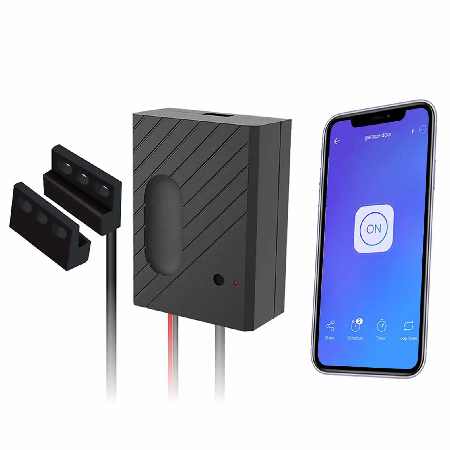 WiFi Smart Home otwieracz do drzwi garażowych pilot zdalnego sterowania kompatybilny z Alexa Google Home IFTTT