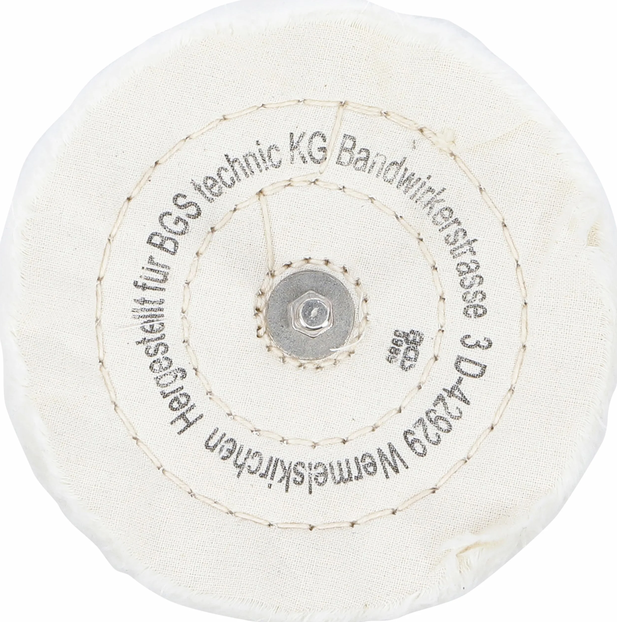 BGS 3989 Tarcza polerska z trzpieniem mocującym 6 mm